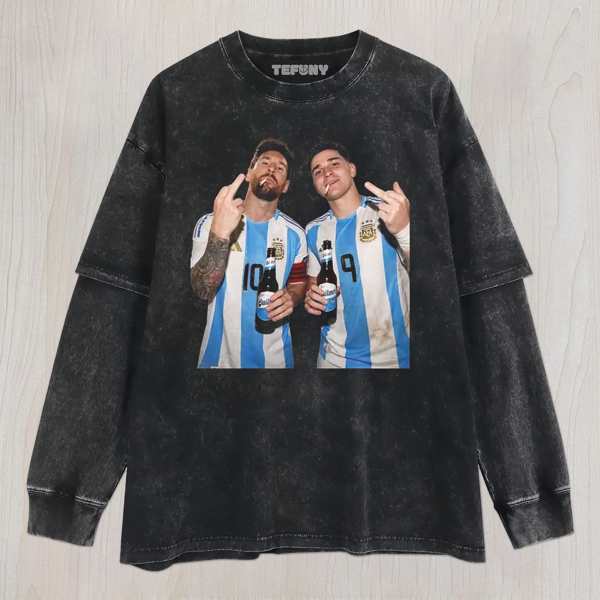 MESSI FUNNY V9 UNISEX TEE, TANK TOP, LAYERED LS, SWEATSHIRT & HOODIE