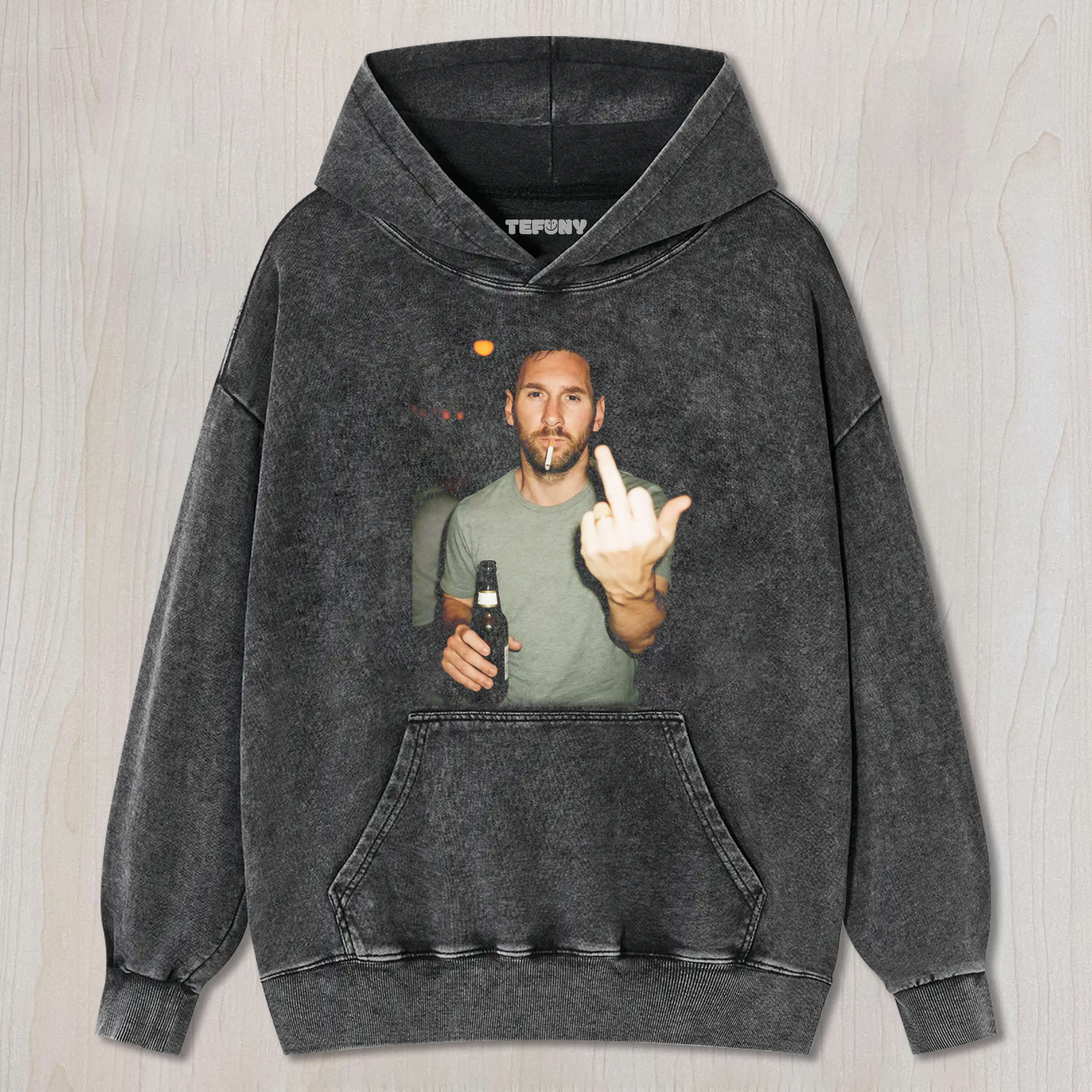 MESSI MIDDLE FINGER T-SHIRT