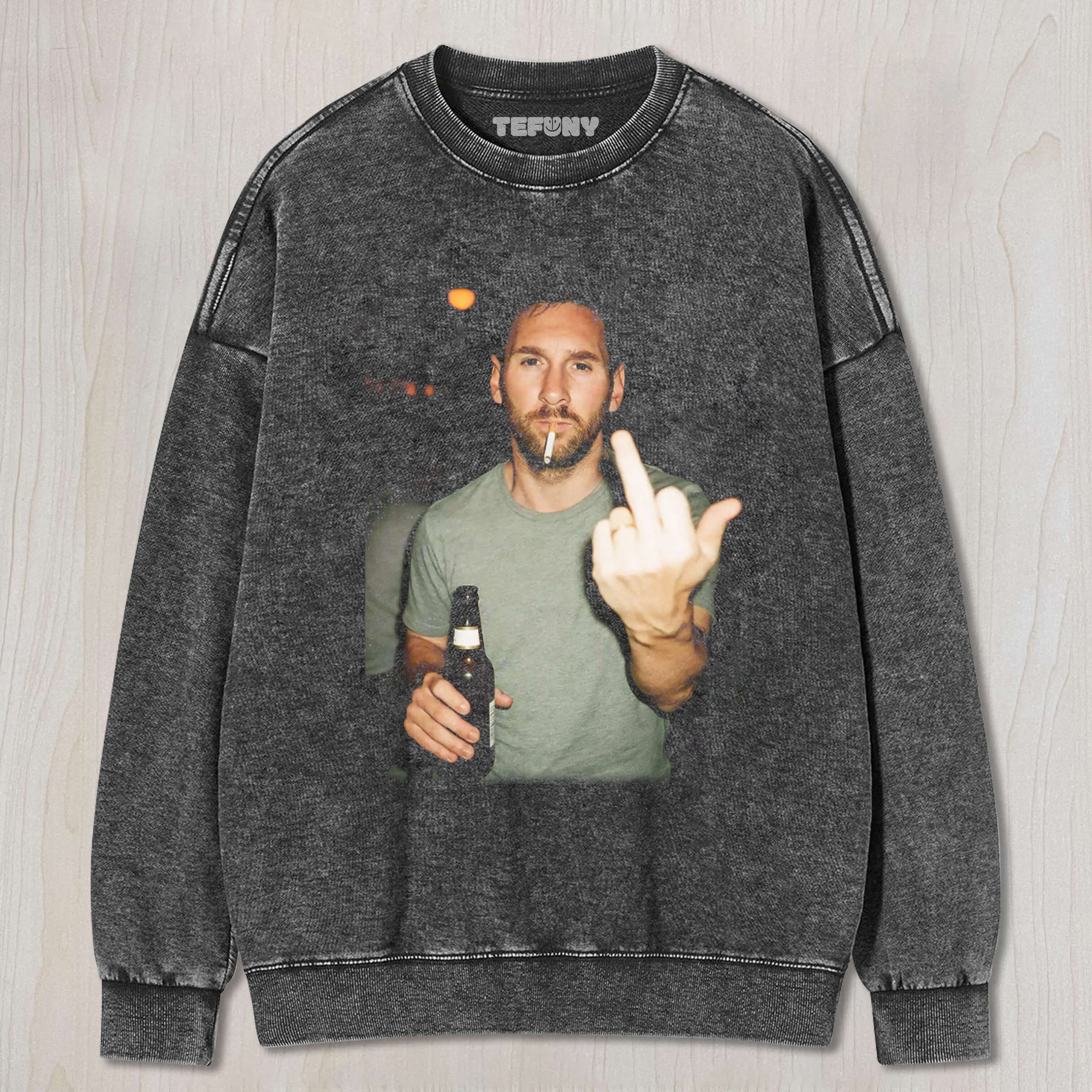 MESSI MIDDLE FINGER T-SHIRT