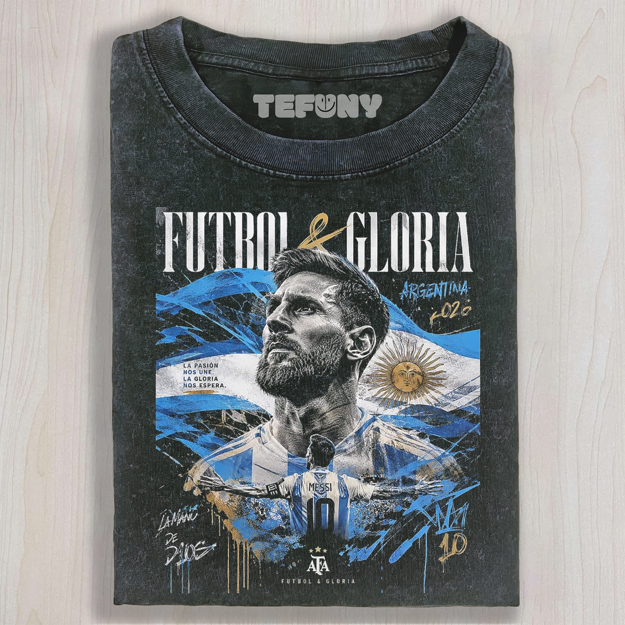 MESSI V1 UNISEX TEE, TANK TOP, LAYERED LS, SWEATSHIRT & HOODIE