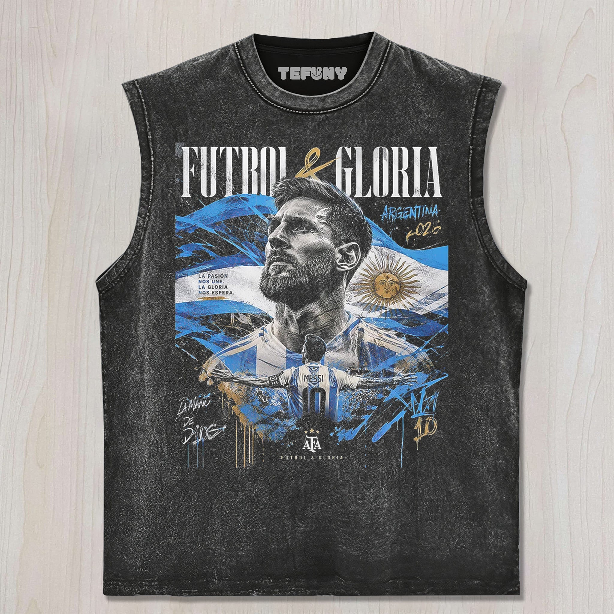 MESSI V1 UNISEX TEE, TANK TOP, LAYERED LS, SWEATSHIRT & HOODIE
