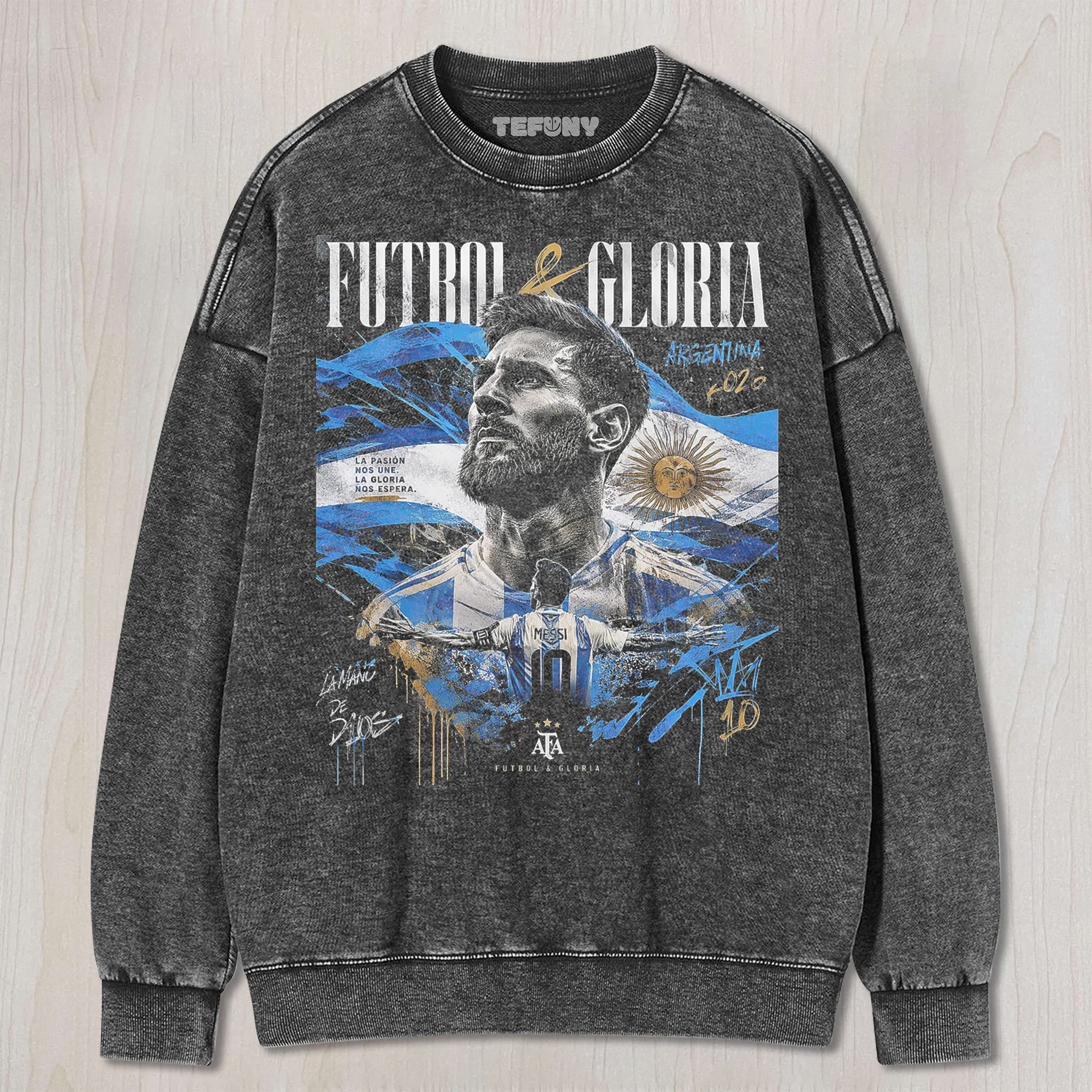 MESSI V1 UNISEX TEE, TANK TOP, LAYERED LS, SWEATSHIRT & HOODIE