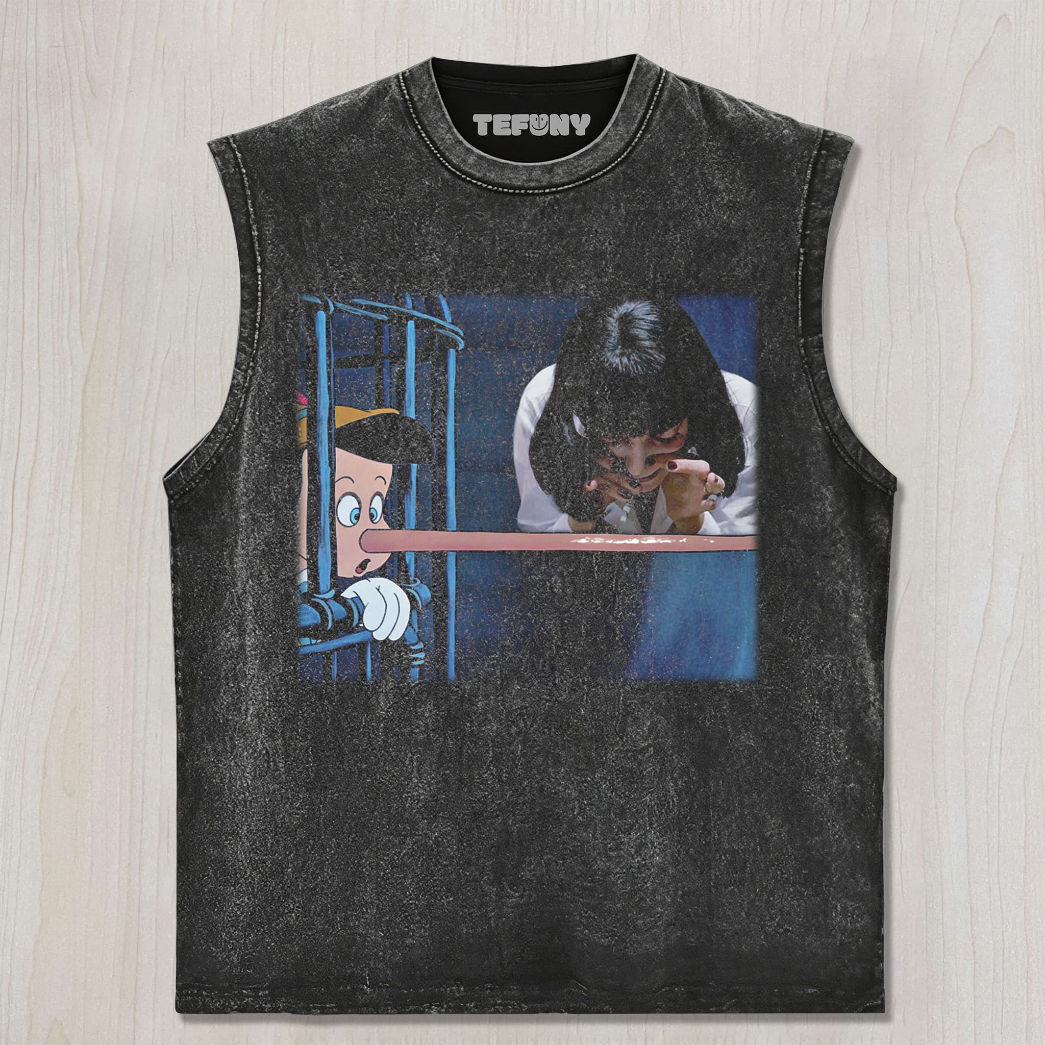 MIA AND PINOCCHIO UNISEX TEE, TANK TOP, LAYERED LS, SWEATSHIRT & HOODIE