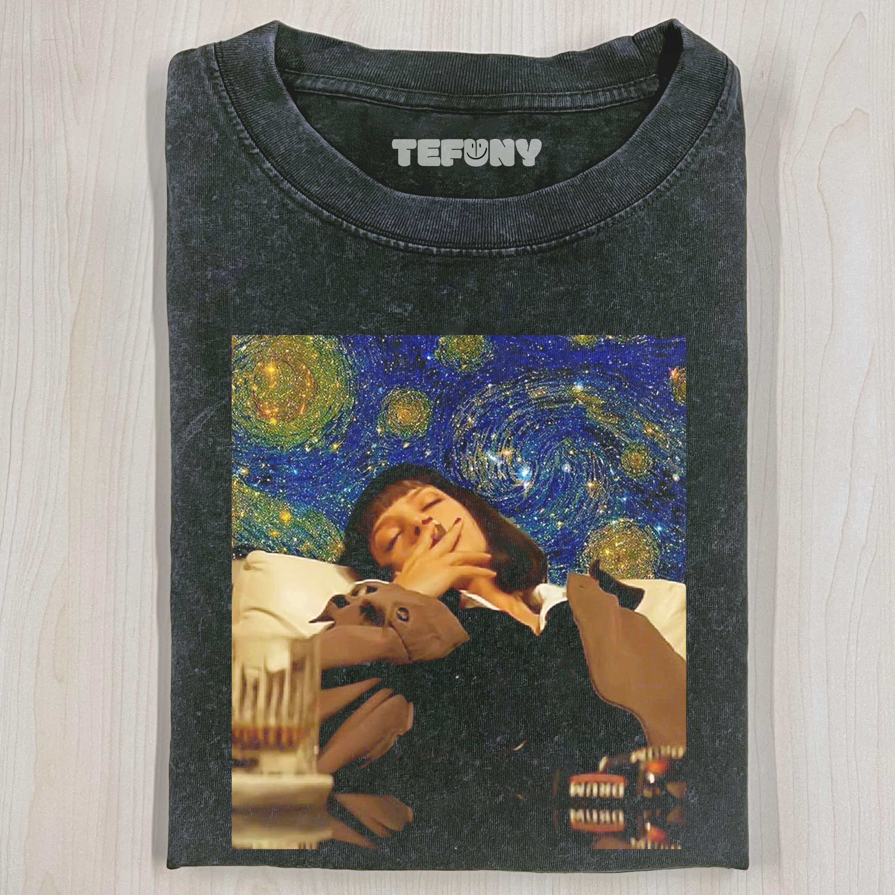 MIA WALLACE SMOKING T-SHIRT