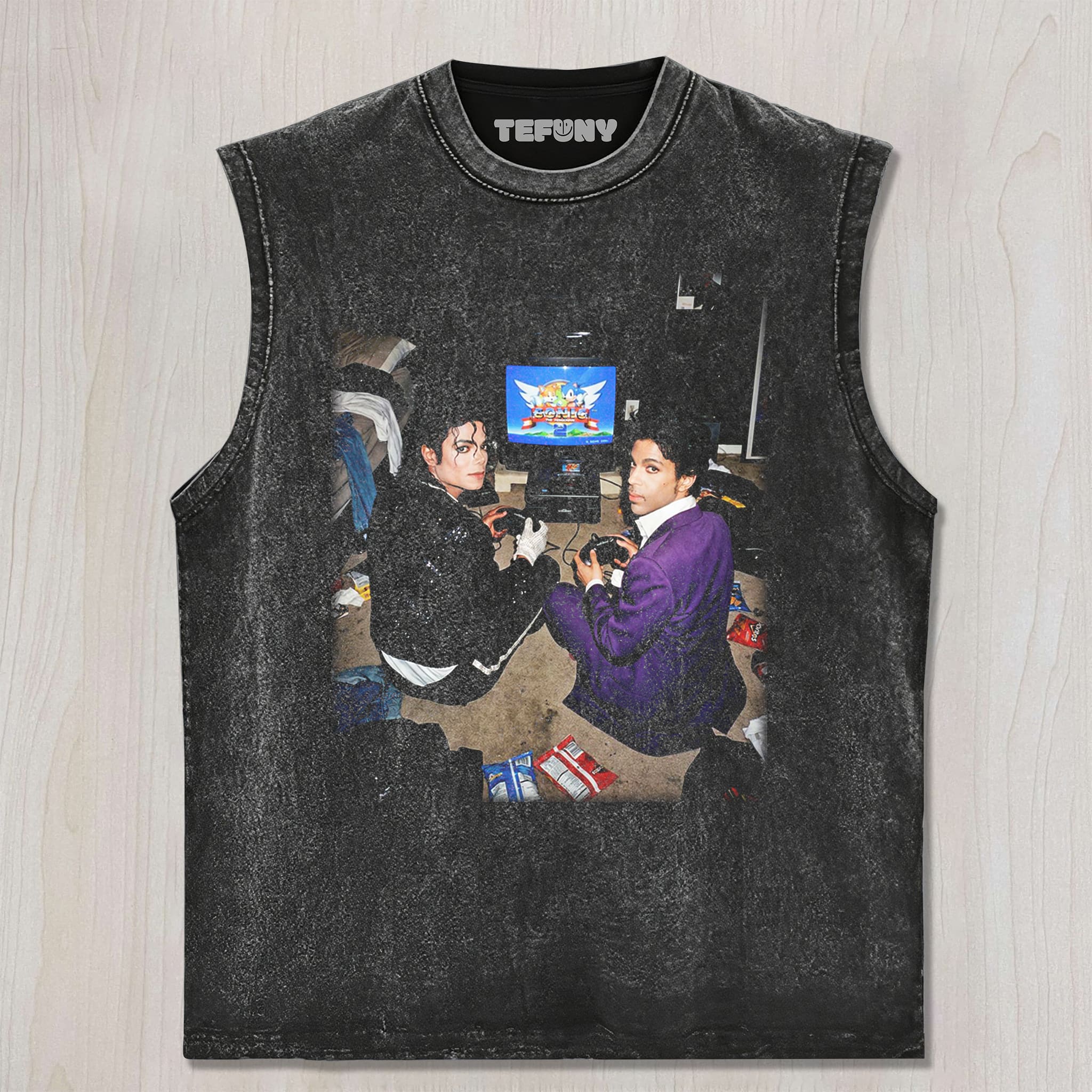 MICHAEL JACKSON AND PRINCE UNISEX TEE, TANK TOP, LAYERED LS, SWEATSHIRT & HOODIE