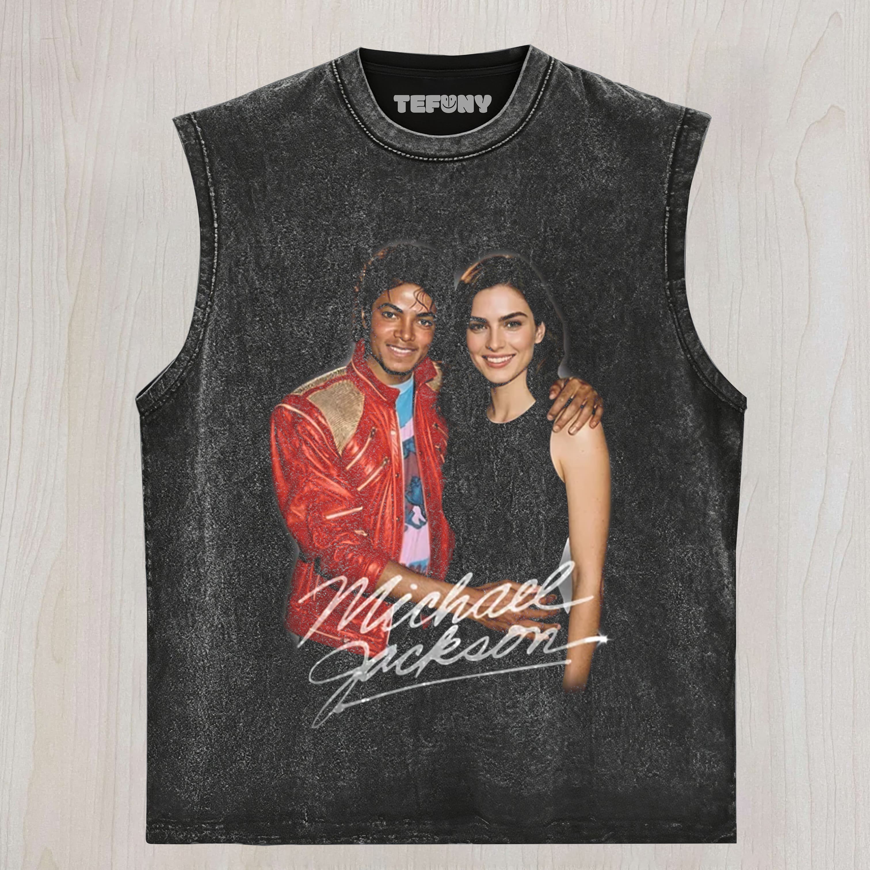 MICHAEL JACKSON CUSTOM UNISEX TEE, TANK TOP, LAYERED LS, SWEATSHIRT & HOODIE