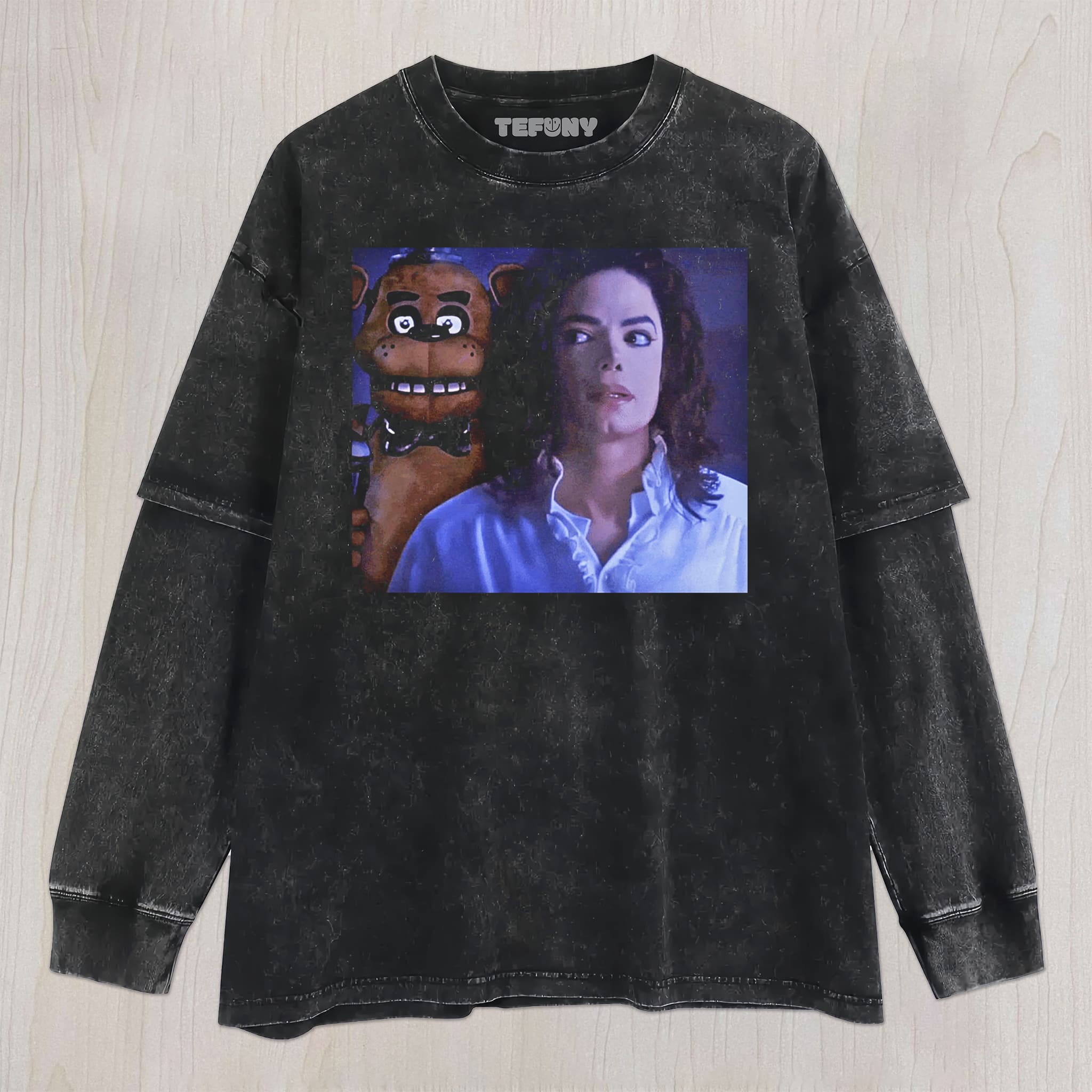 MICHAEL JACKSON FUNNY UNISEX TEE, TANK TOP, LAYERED LS, SWEATSHIRT & HOODIE