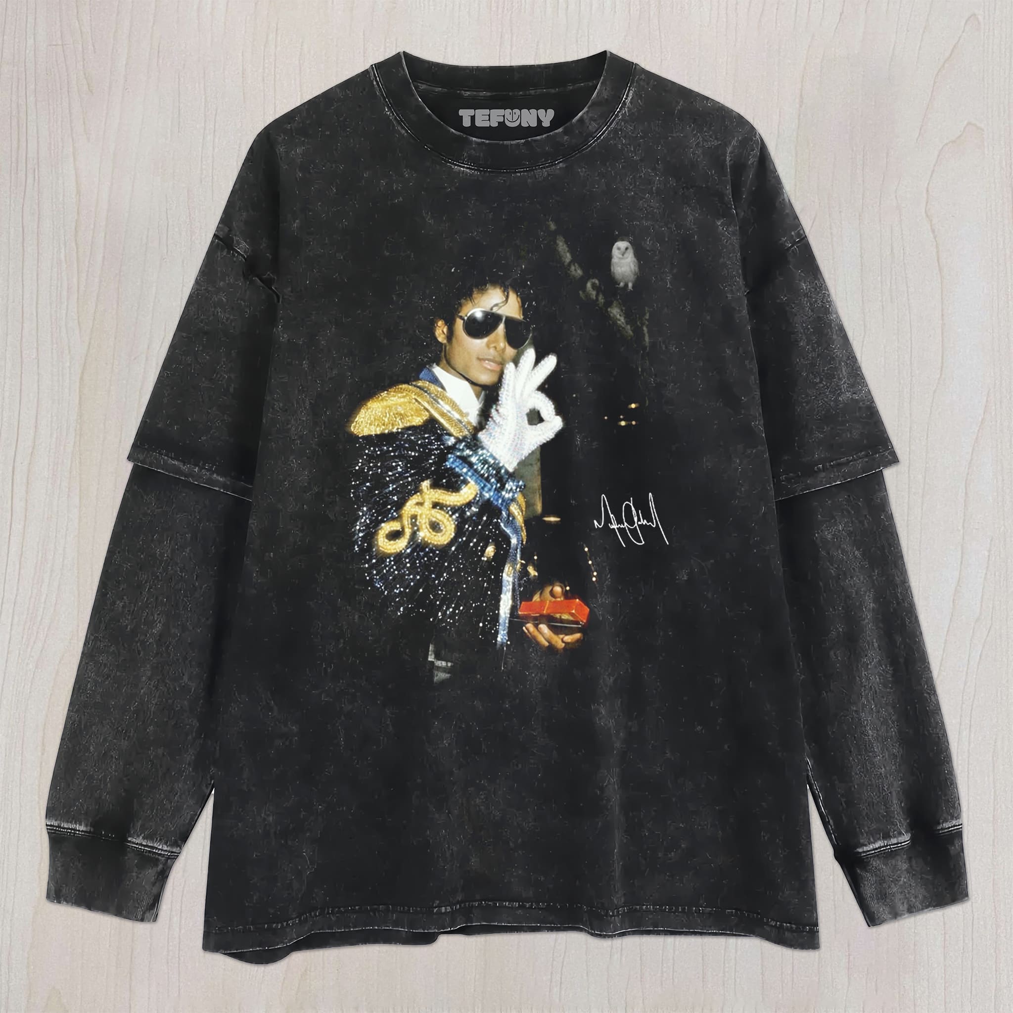 MICHAEL JACKSON M UNISEX TEE, TANK TOP, LAYERED LS, SWEATSHIRT & HOODIE