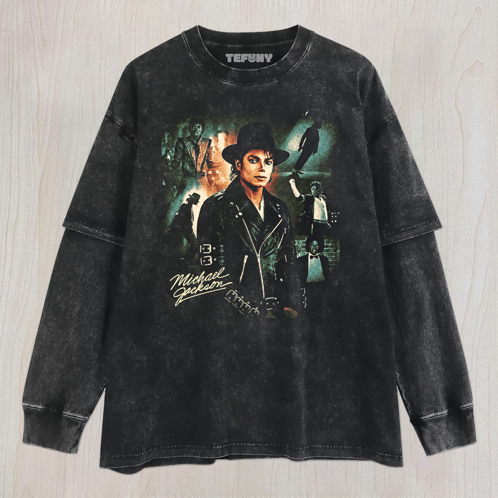 MICHAEL JACKSON N19 UNISEX TEE, TANK TOP, LAYERED LS, SWEATSHIRT & HOODIE