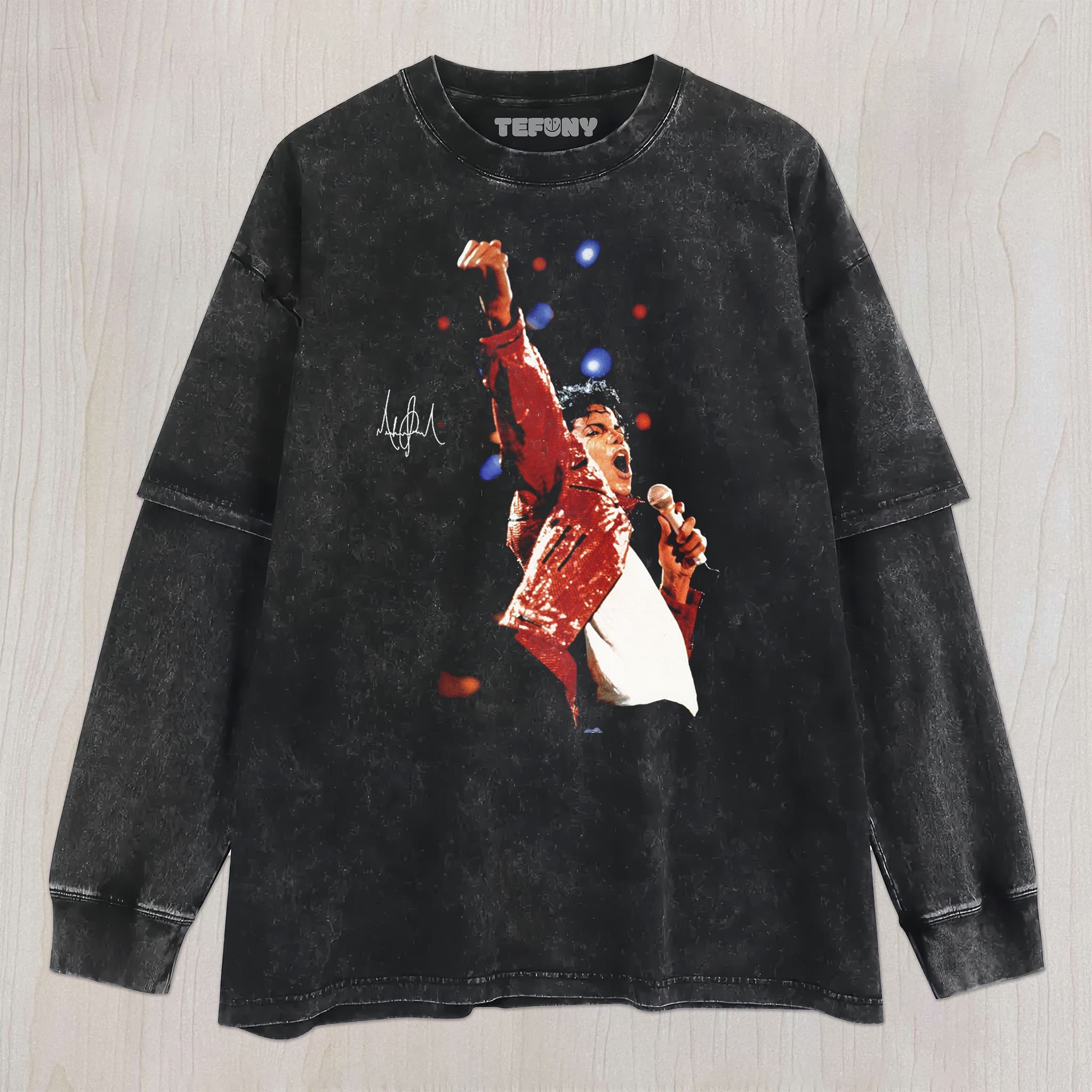 MICHAEL JACKSON N26 UNISEX TEE, TANK TOP, LAYERED LS, SWEATSHIRT & HOODIE
