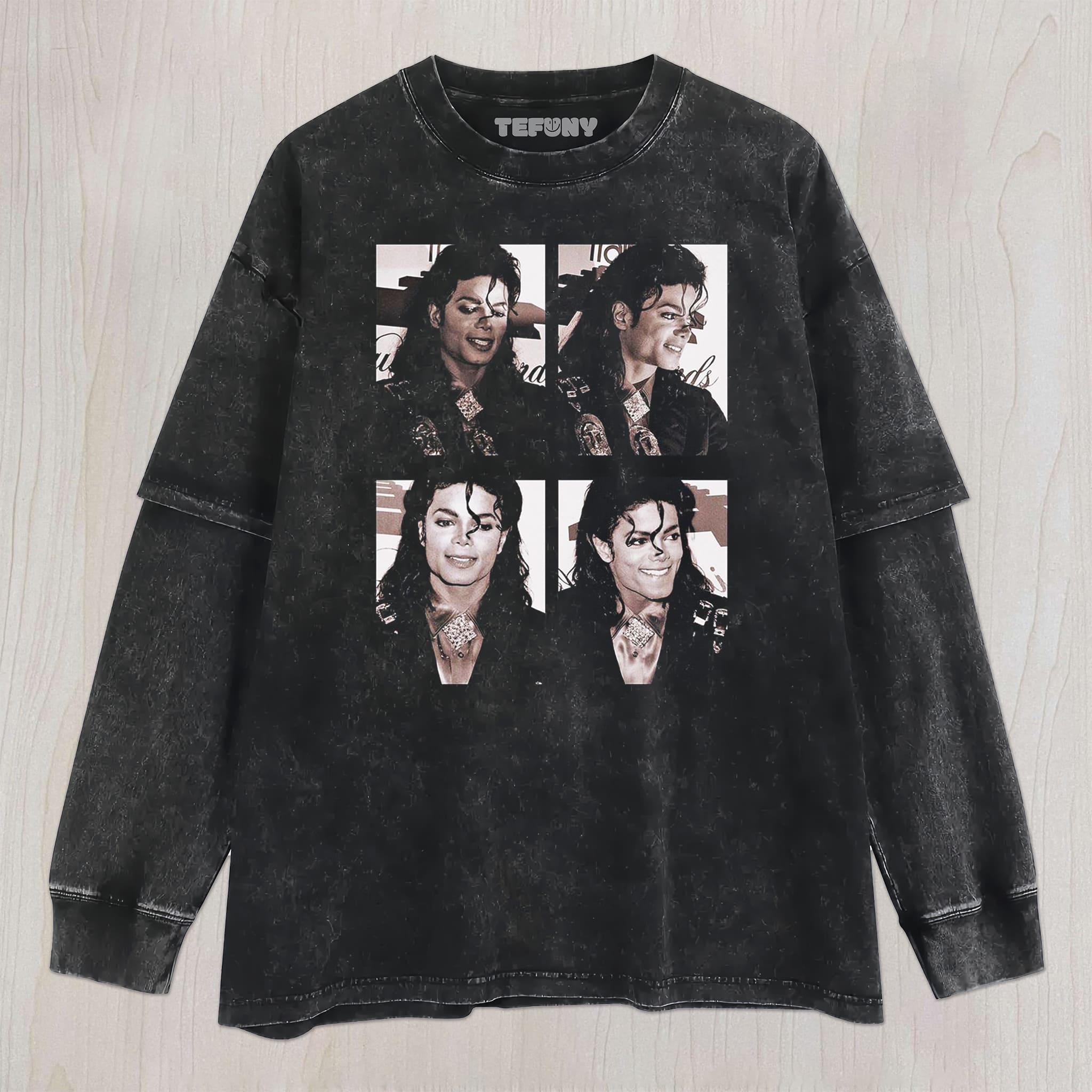MICHAEL JACKSON N28 UNISEX TEE, TANK TOP, LAYERED LS, SWEATSHIRT & HOODIE