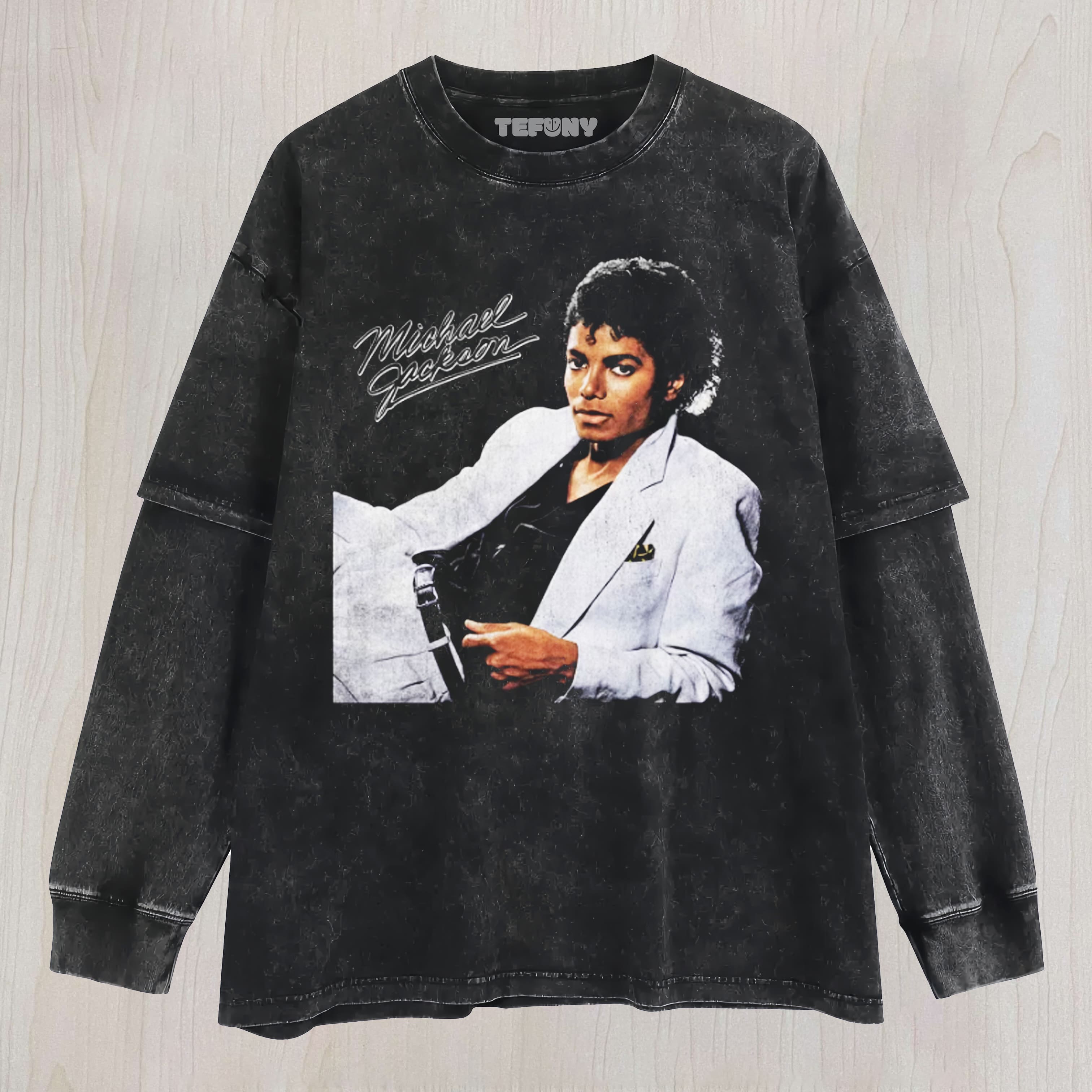 MICHAEL JACKSON THRILLER ERA UNISEX TEE, TANK TOP, LAYERED LS, SWEATSHIRT & HOODIE
