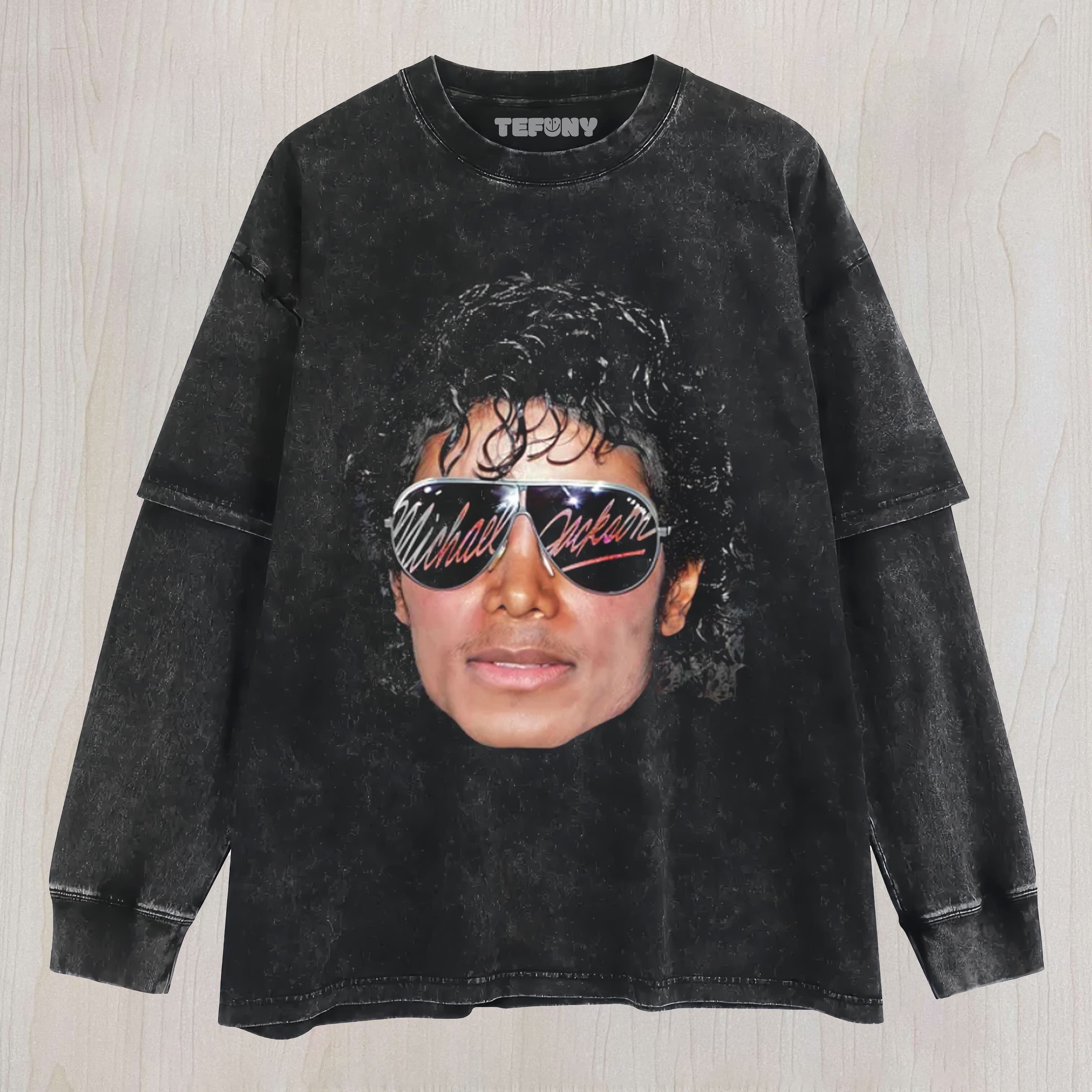 MICHAEL JACKSON V10 UNISEX TEE, TANK TOP, LAYERED LS, SWEATSHIRT & HOODIE