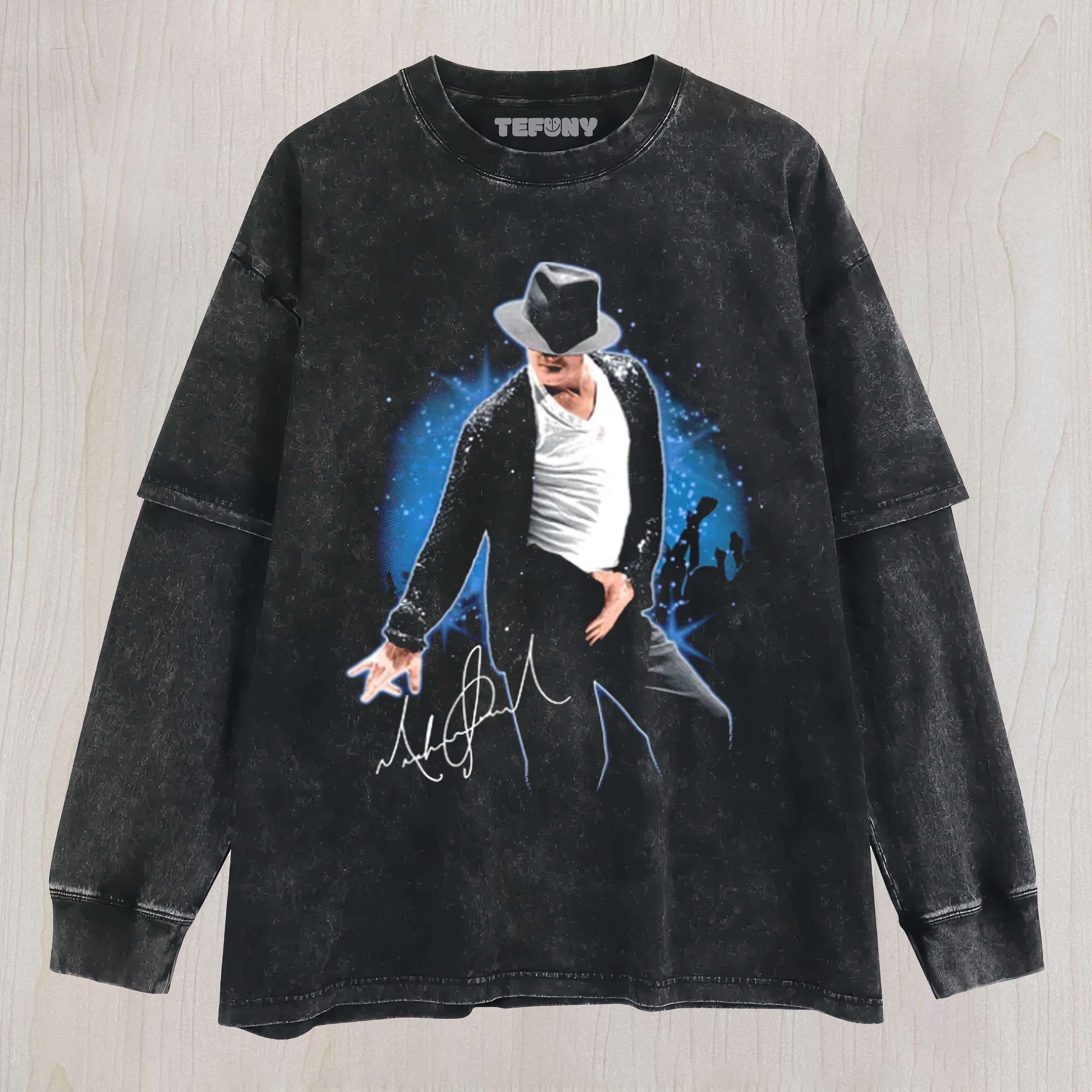MICHAEL JACKSON V4 UNISEX TEE, TANK TOP, LAYERED LS, SWEATSHIRT & HOODIE