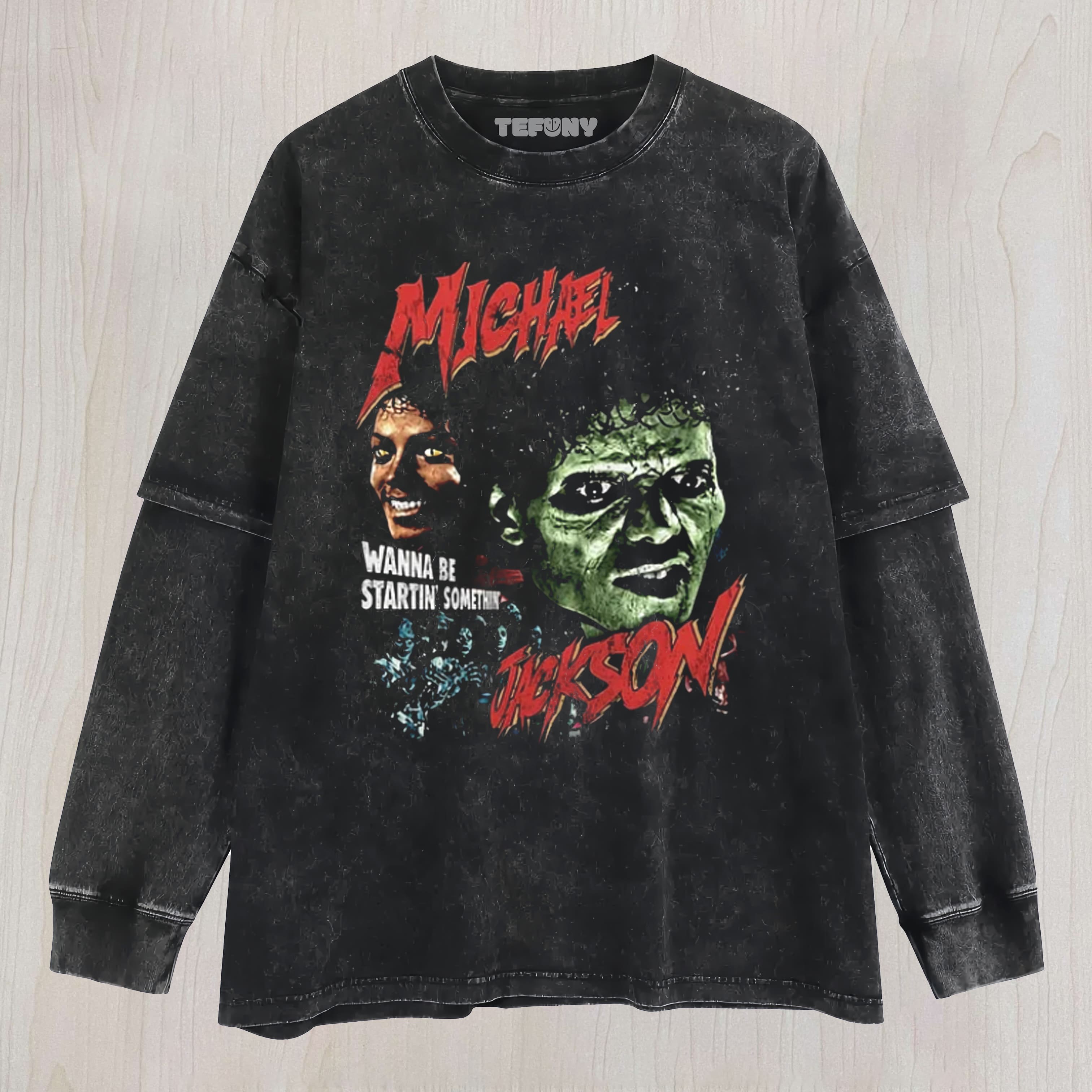 MICHAEL JACKSON V6 UNISEX TEE, TANK TOP, LAYERED LS, SWEATSHIRT & HOODIE