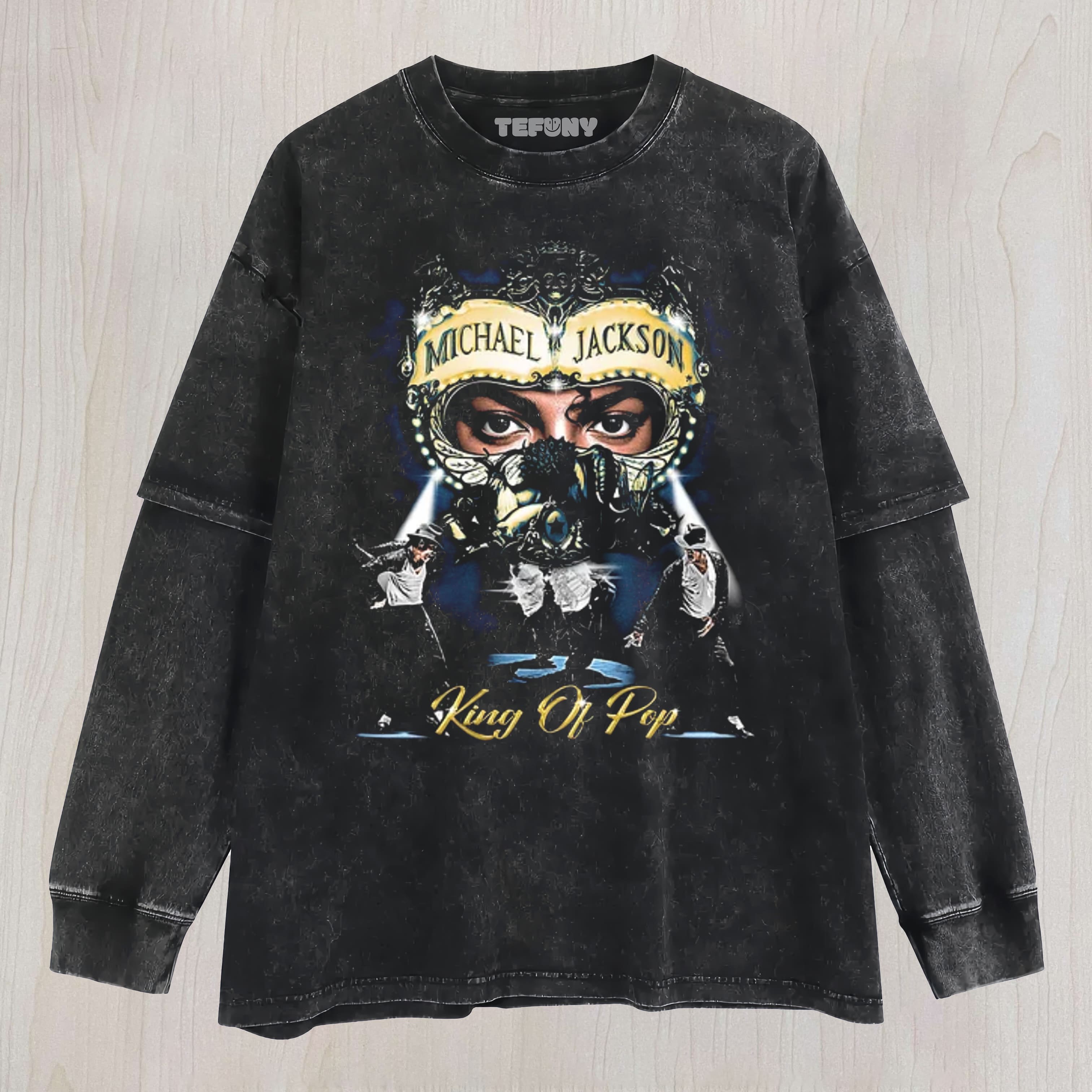 MICHAEL JACKSON V8 UNISEX TEE, TANK TOP, LAYERED LS, SWEATSHIRT & HOODIE