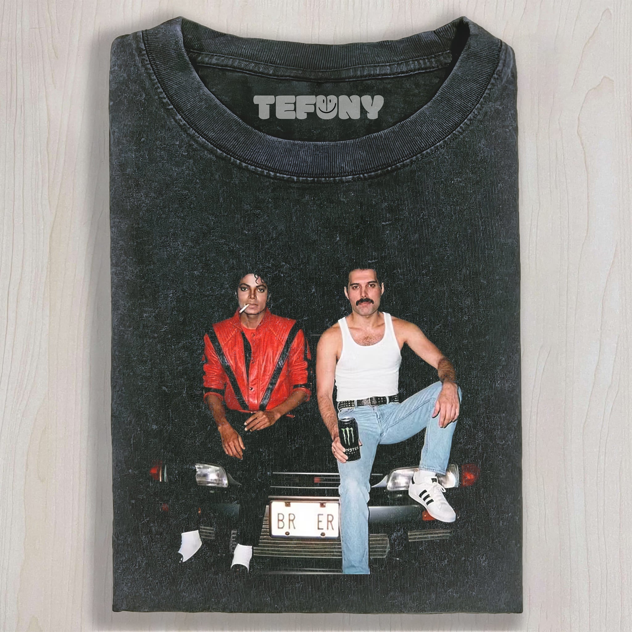 MICHAEL JACKSON & FREDDIE MERCURY UNISEX TEE, TANK TOP, LAYERED LS, SWEATSHIRT & HOODIE
