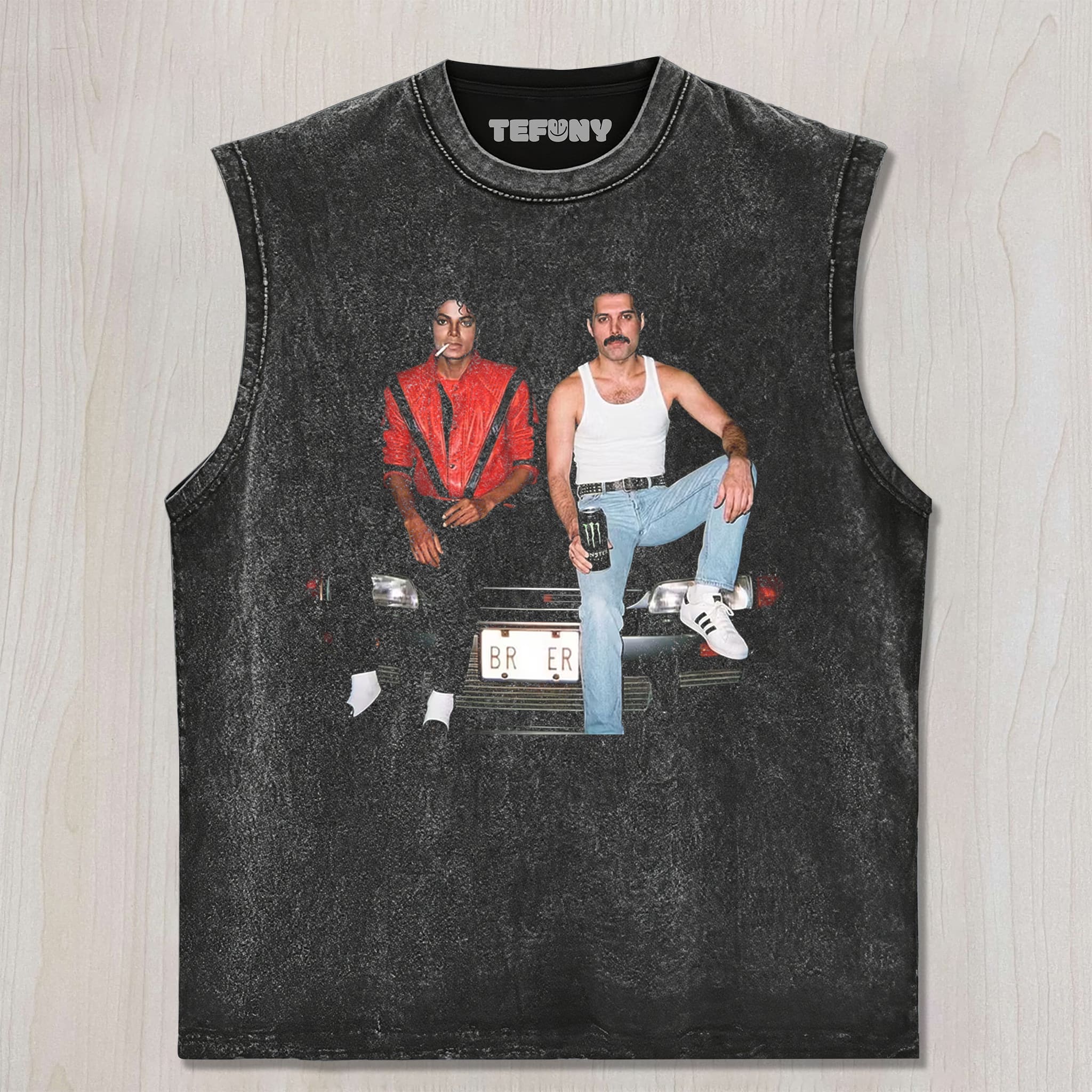 MICHAEL JACKSON & FREDDIE MERCURY UNISEX TEE, TANK TOP, LAYERED LS, SWEATSHIRT & HOODIE