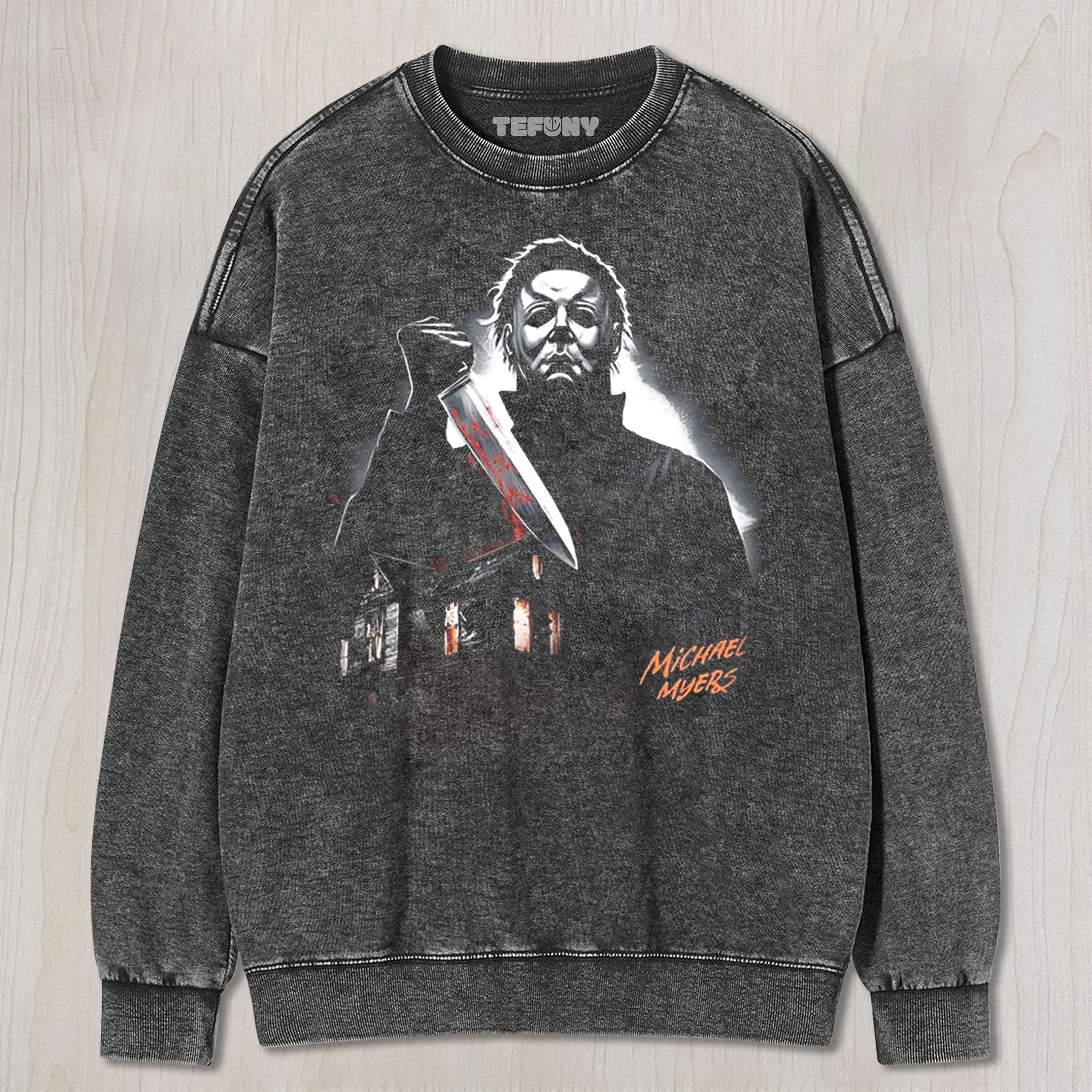 MICHAEL MYERS V2 UNISEX TEE, TANK TOP, LAYERED LS, SWEATSHIRT & HOODIE