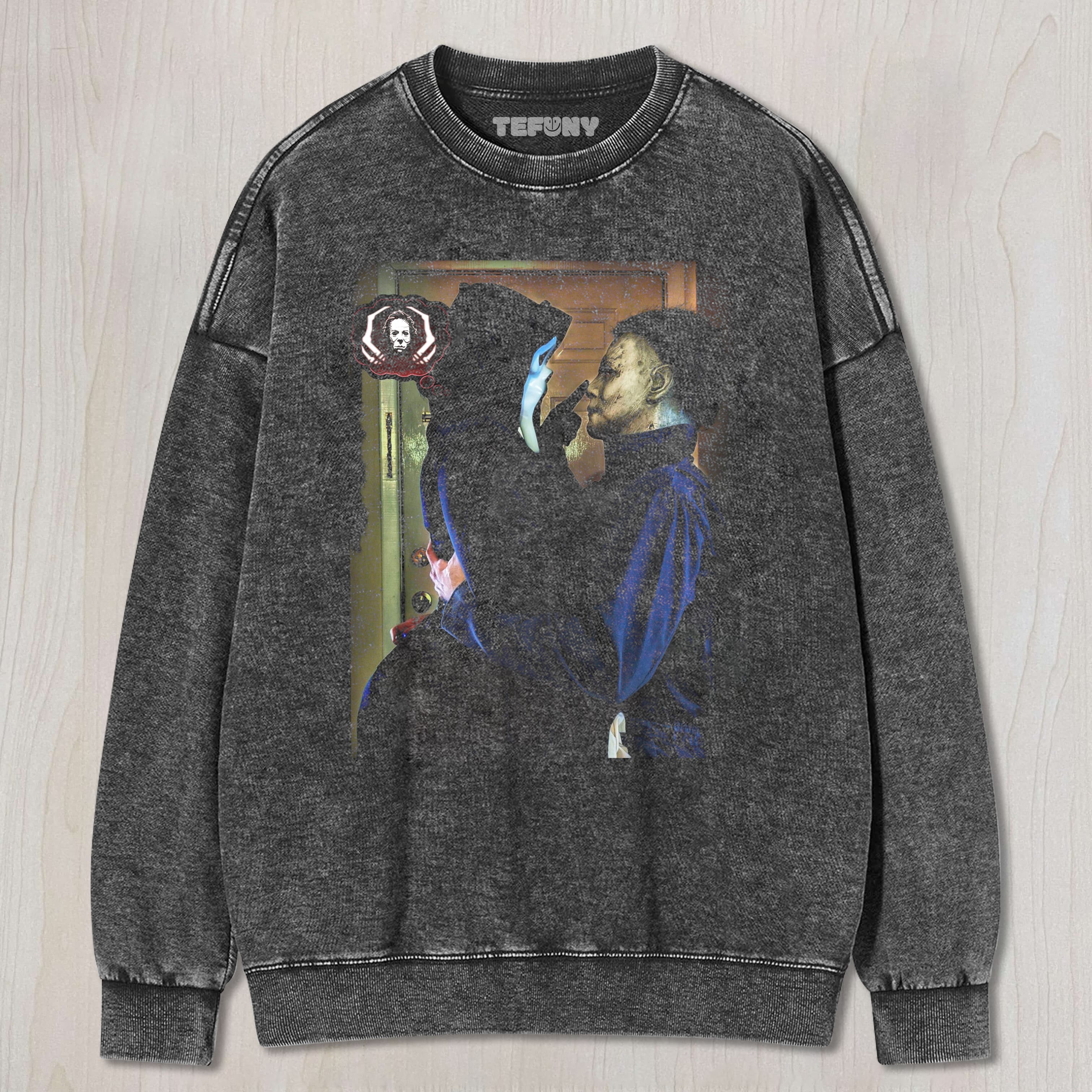 MICHAEL AND GHOSTFACE HUG UNISEX TEE, TANK TOP, LAYERED LS, SWEATSHIRT & HOODIE