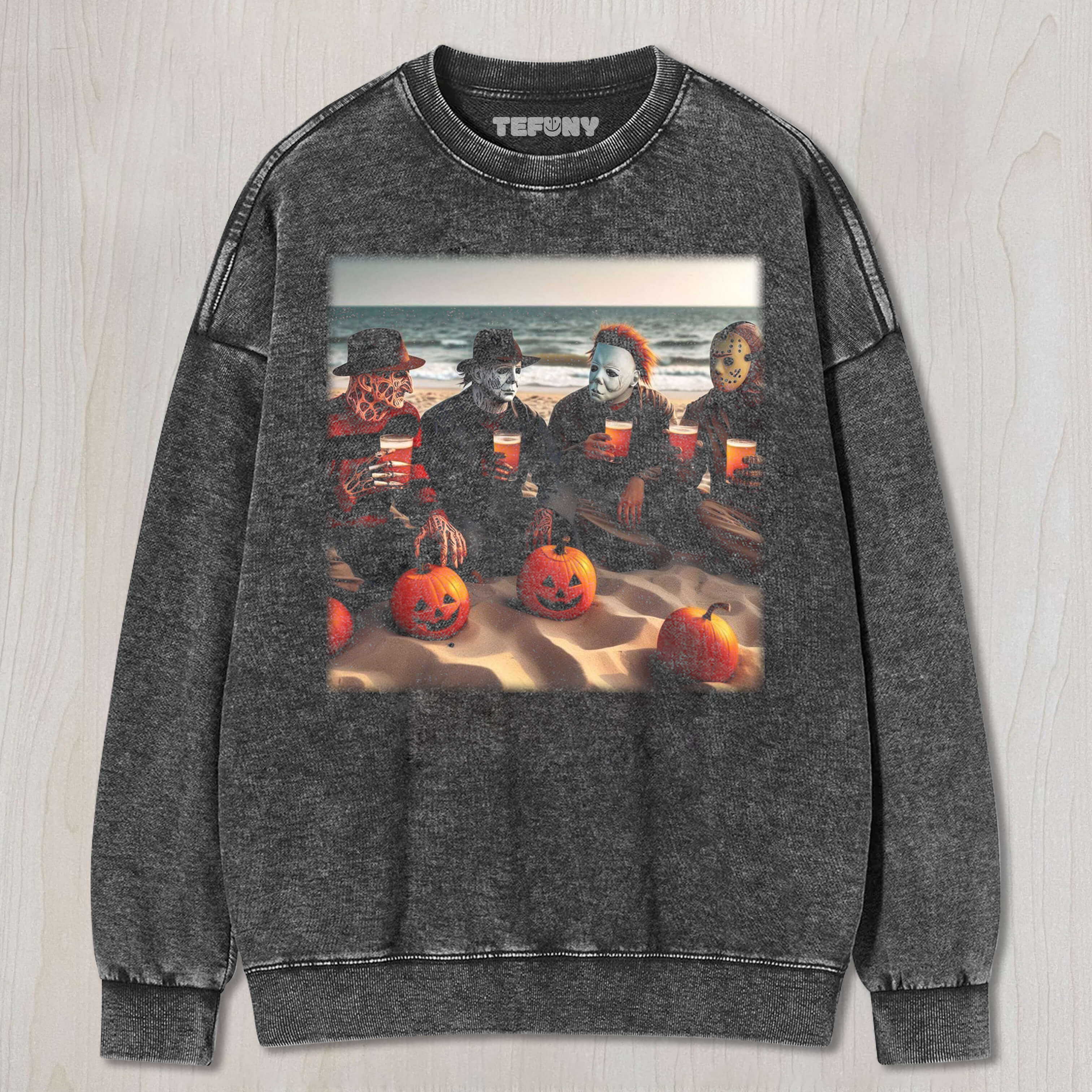 MICHAEL AND OTHERS PARTYING ON THE BEACH T-SHIRT