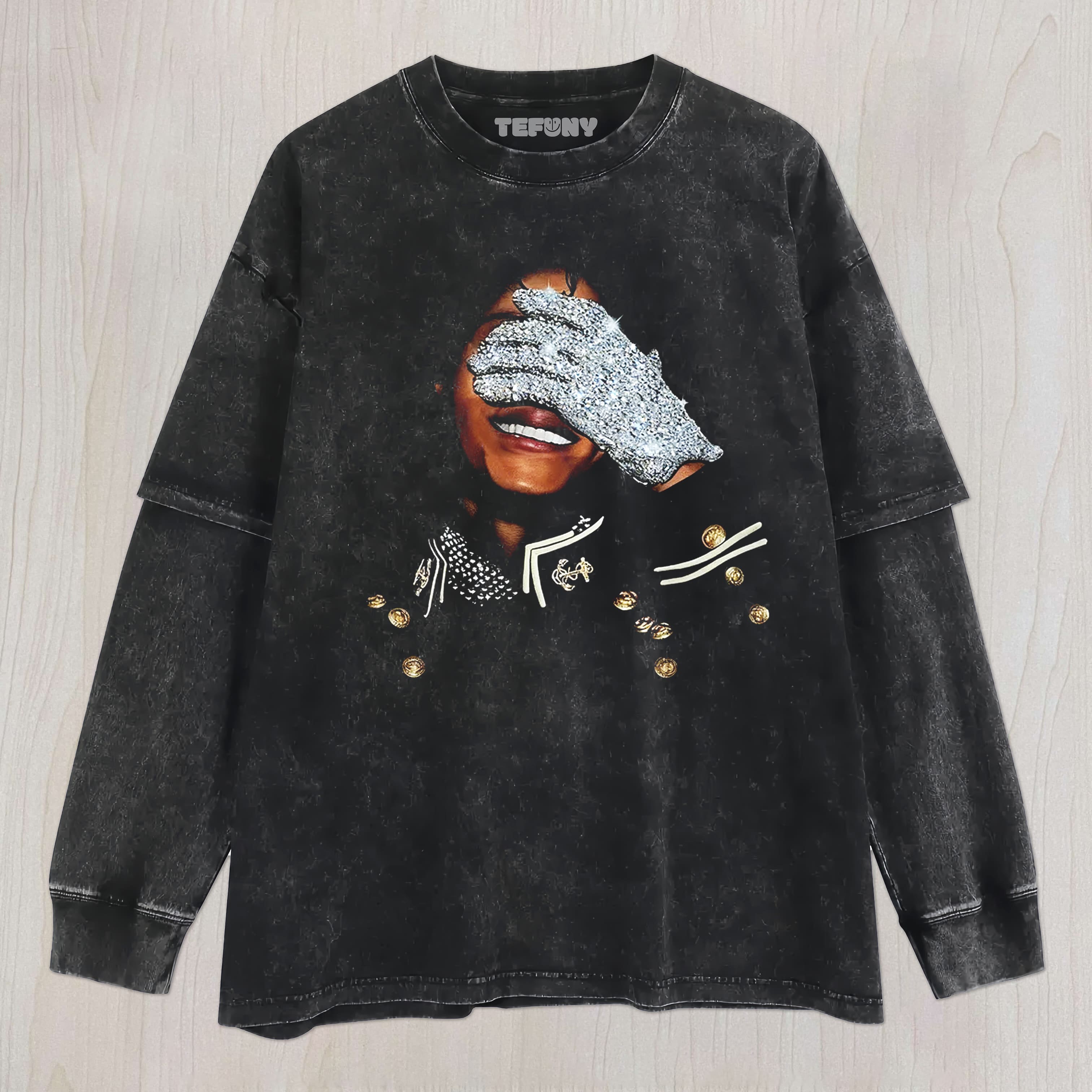 MICHAEL JACKSON GRAPHIC UNISEX TEE, TANK TOP, LAYERED LS, SWEATSHIRT & HOODIE