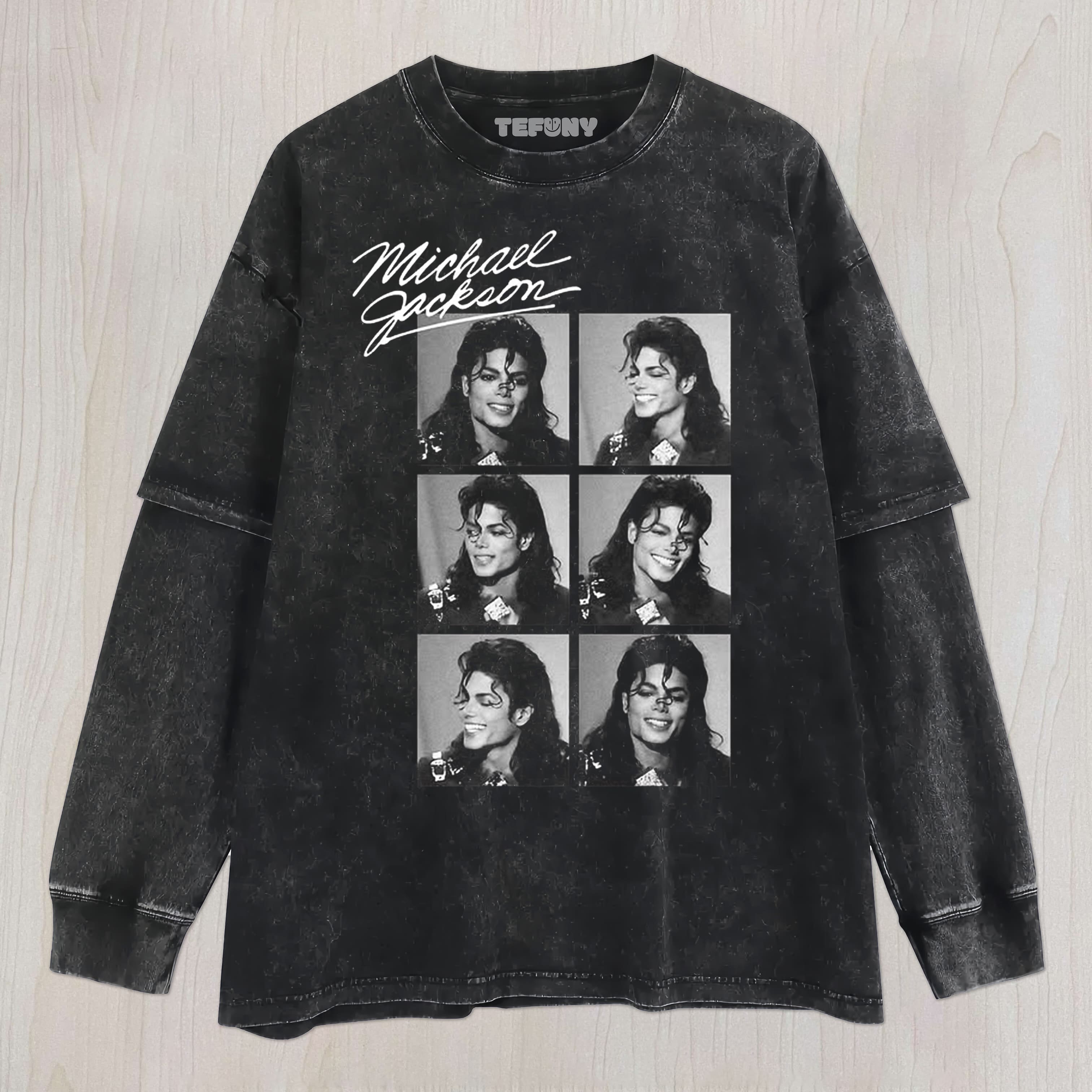 MICHAEL JACKSON N2 UNISEX TEE, TANK TOP, LAYERED LS, SWEATSHIRT & HOODIE