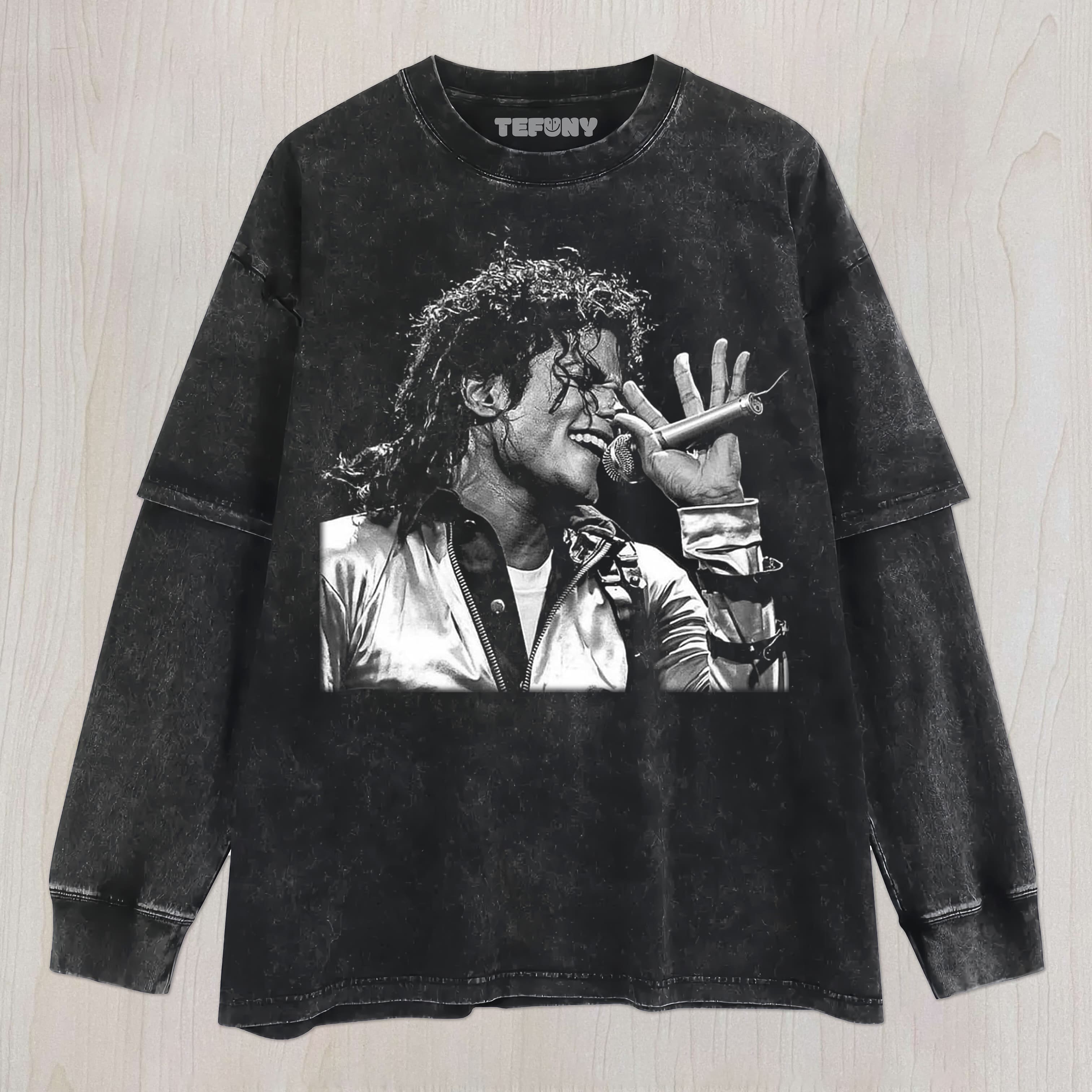 MICHAEL JACKSON N6 UNISEX TEE, TANK TOP, LAYERED LS, SWEATSHIRT & HOODIE