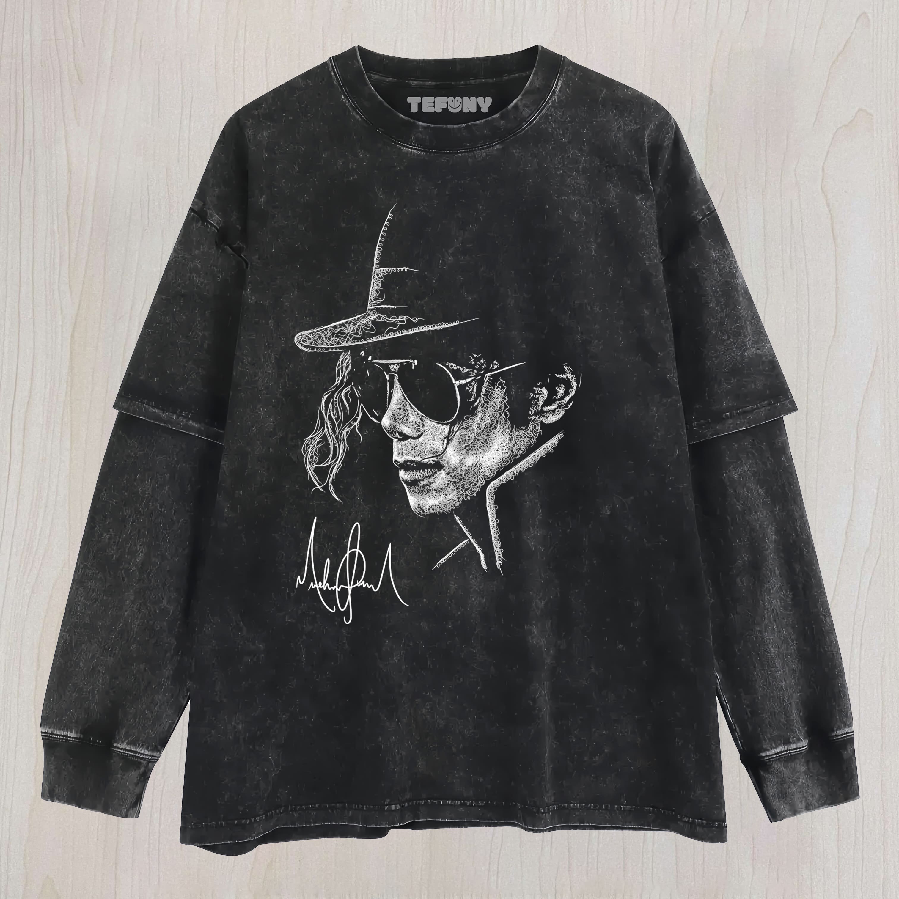 MICHAEL JACKSON V1 UNISEX TEE, TANK TOP, LAYERED LS, SWEATSHIRT & HOODIE