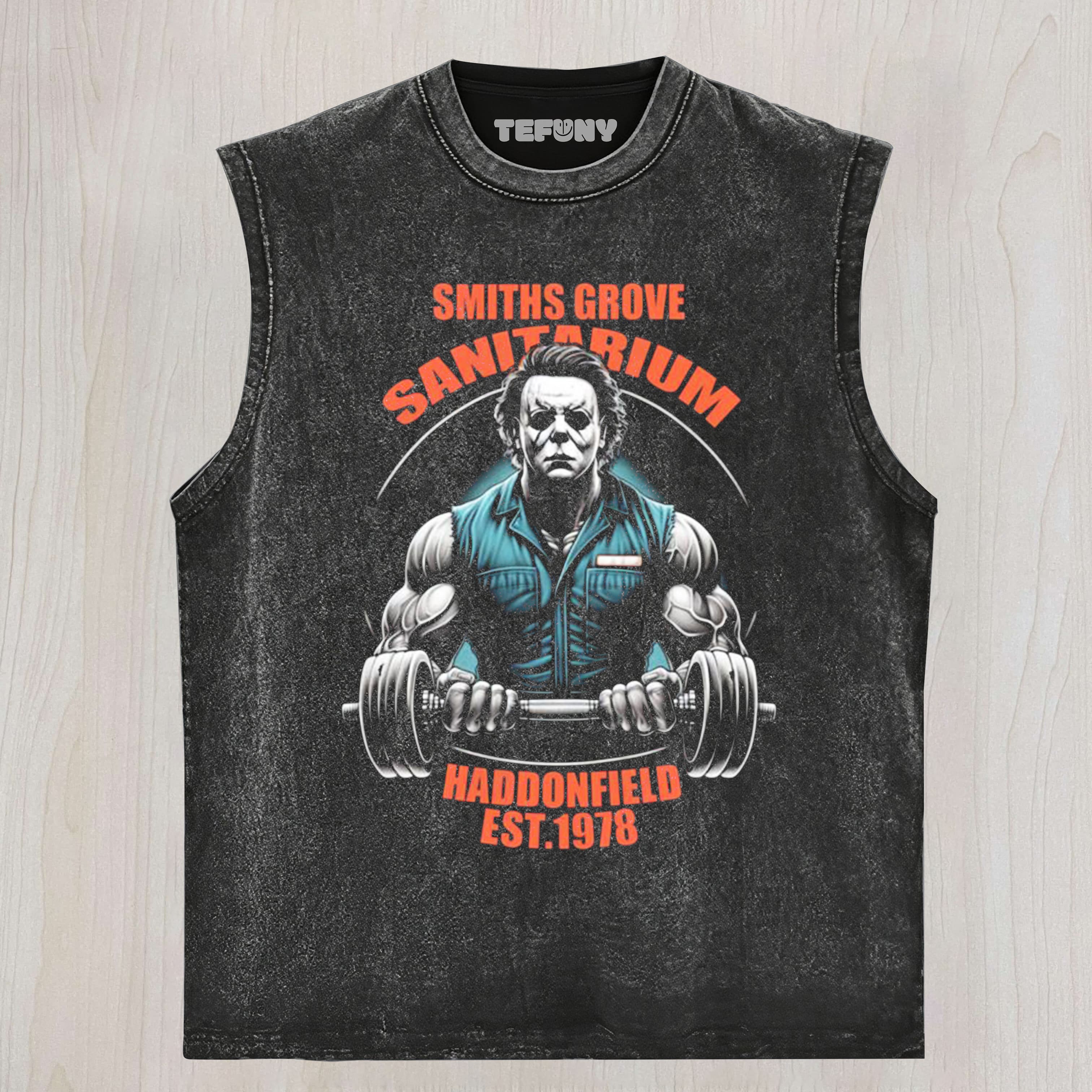 MICHAEL MYERS - GYM OF TERROR TANK TOP
