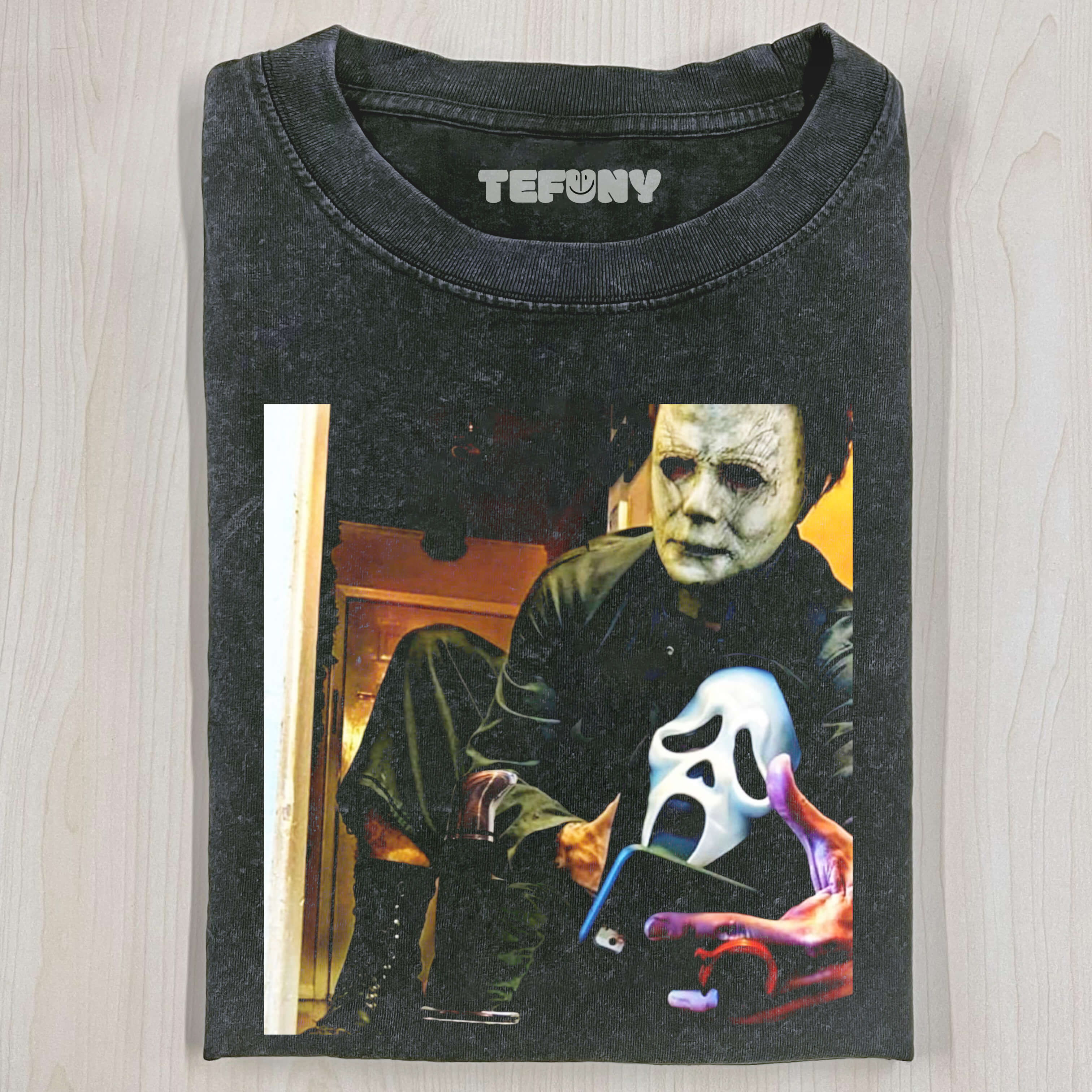 MICHAEL MYERS & SCREAM T-SHIRT