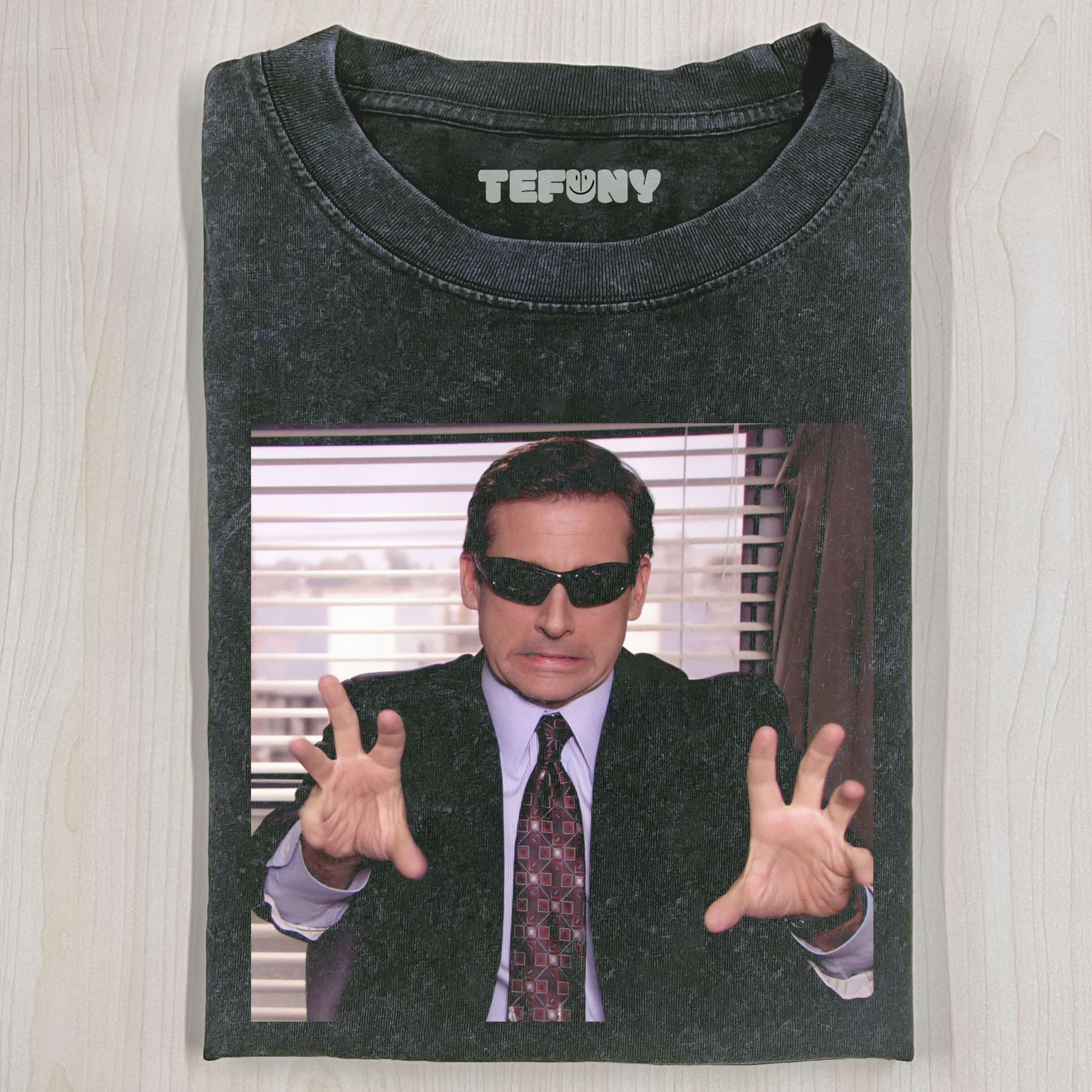 MICHAEL SCOTT SCARY ACTION T-SHIRT
