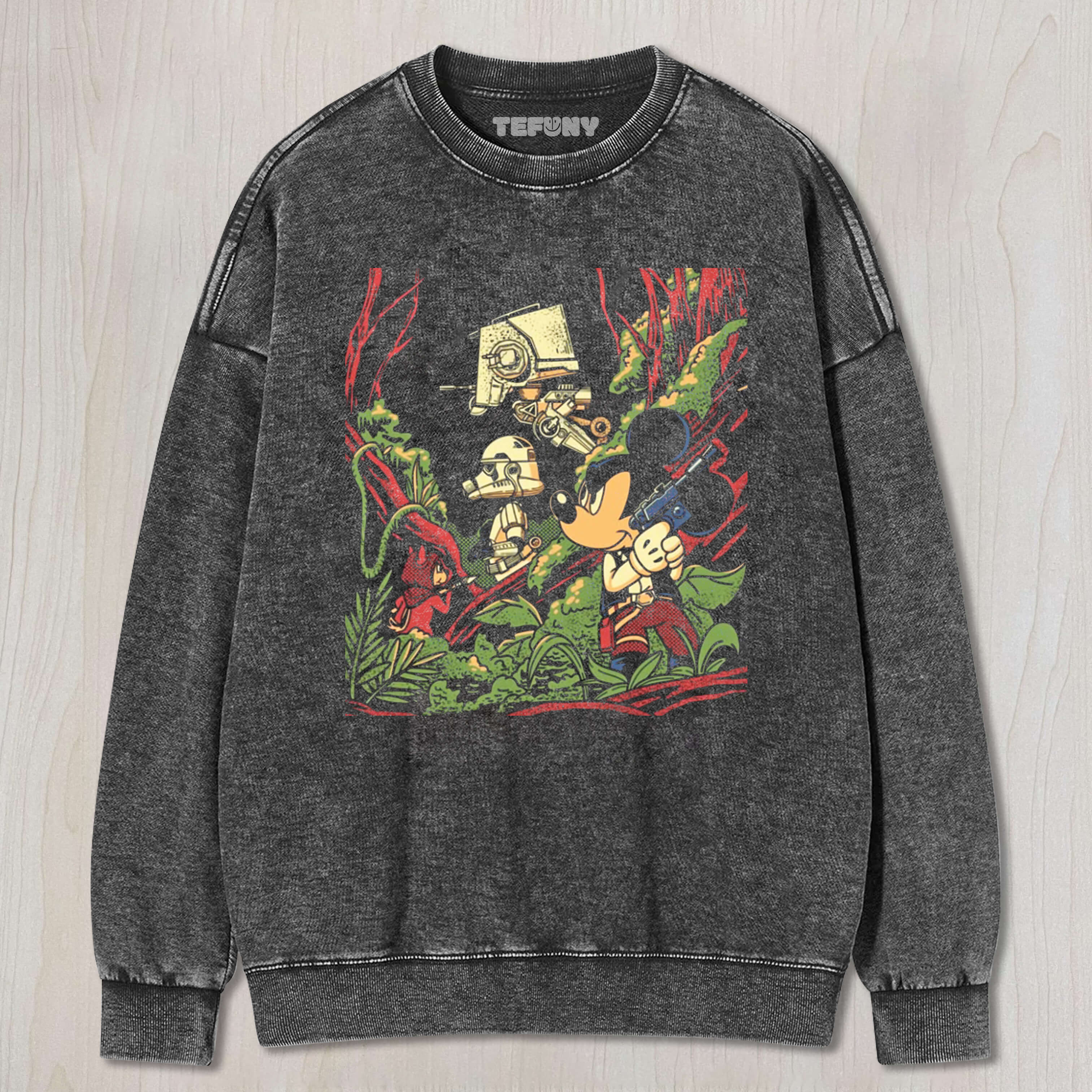 MICKEY MOUSE AND STAR WARS TEE & SWEAT & HOOD