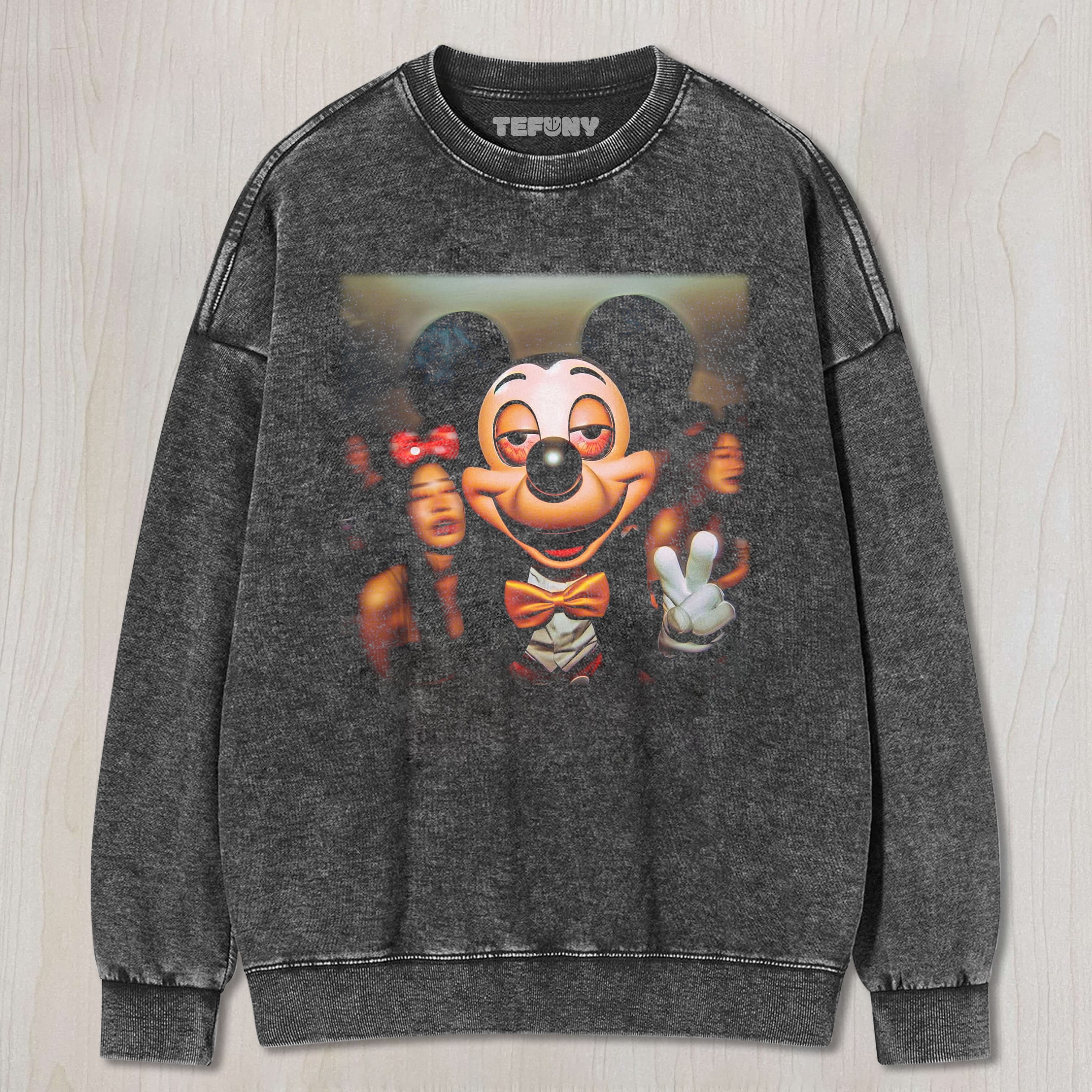 MICKEY MOUSE AT THE PARTY TEE & SWEAT & HOOD