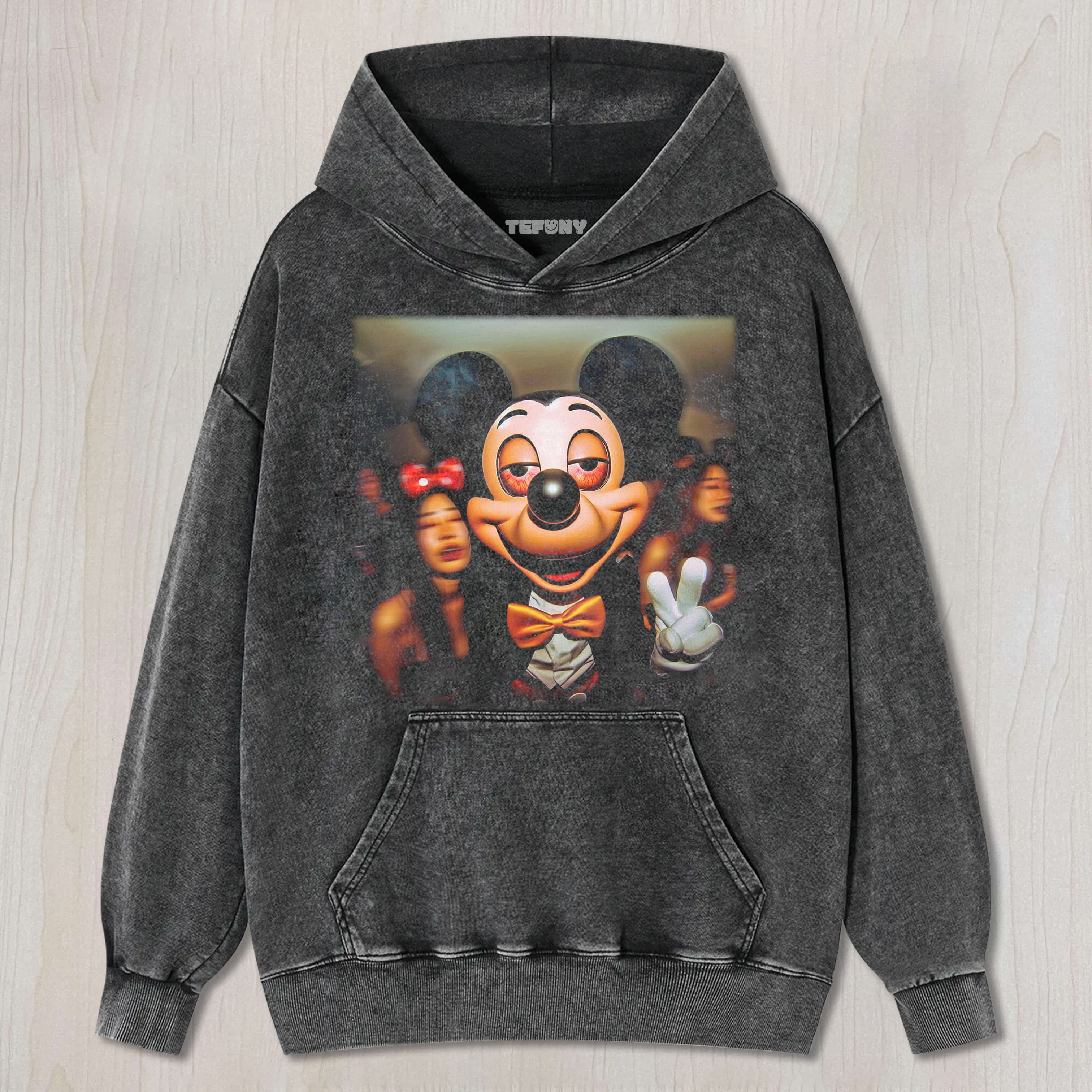 MICKEY MOUSE AT THE PARTY TEE & SWEAT & HOOD