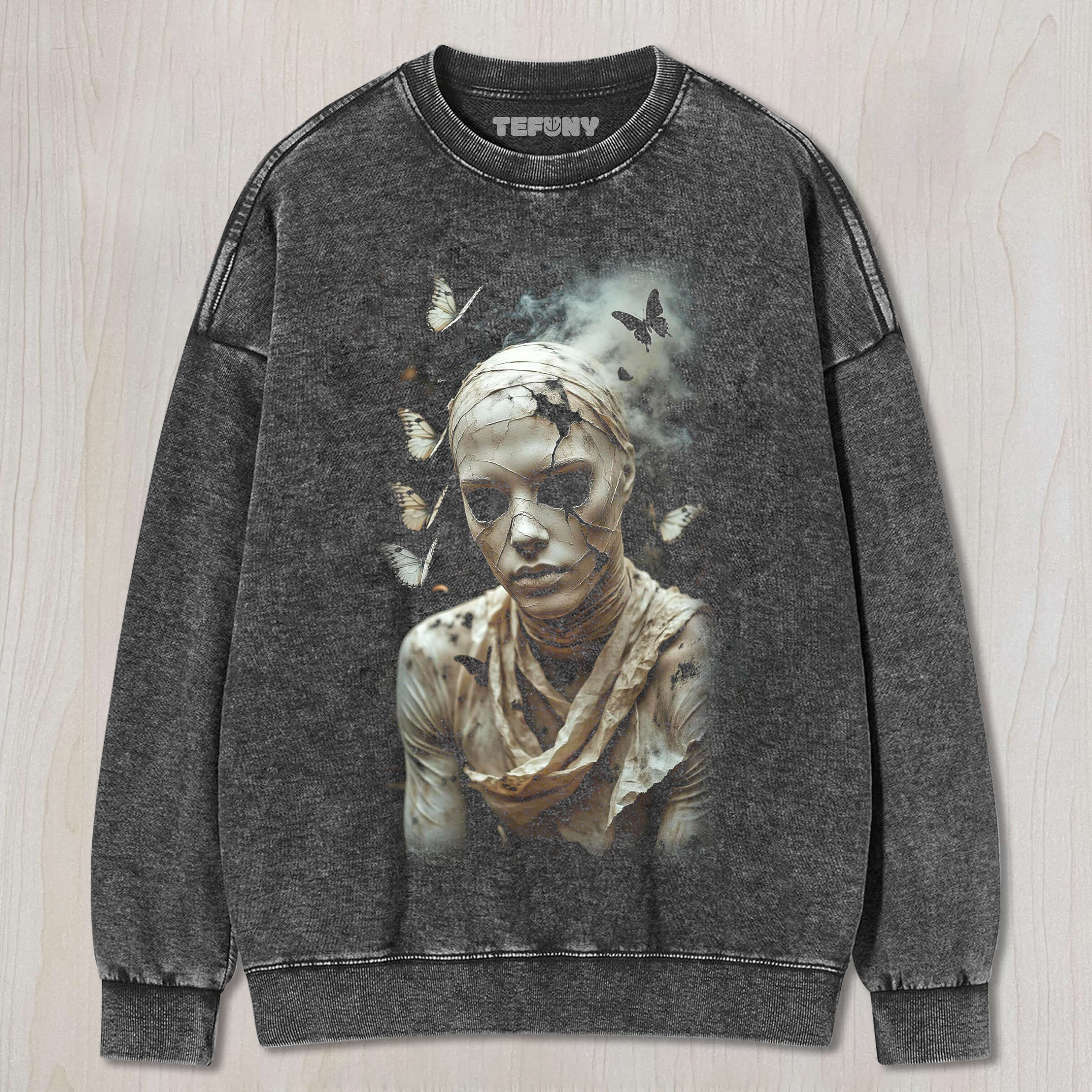 MICRO-TERROR SERIES-BUTTERFLY MAN T-SHIRT