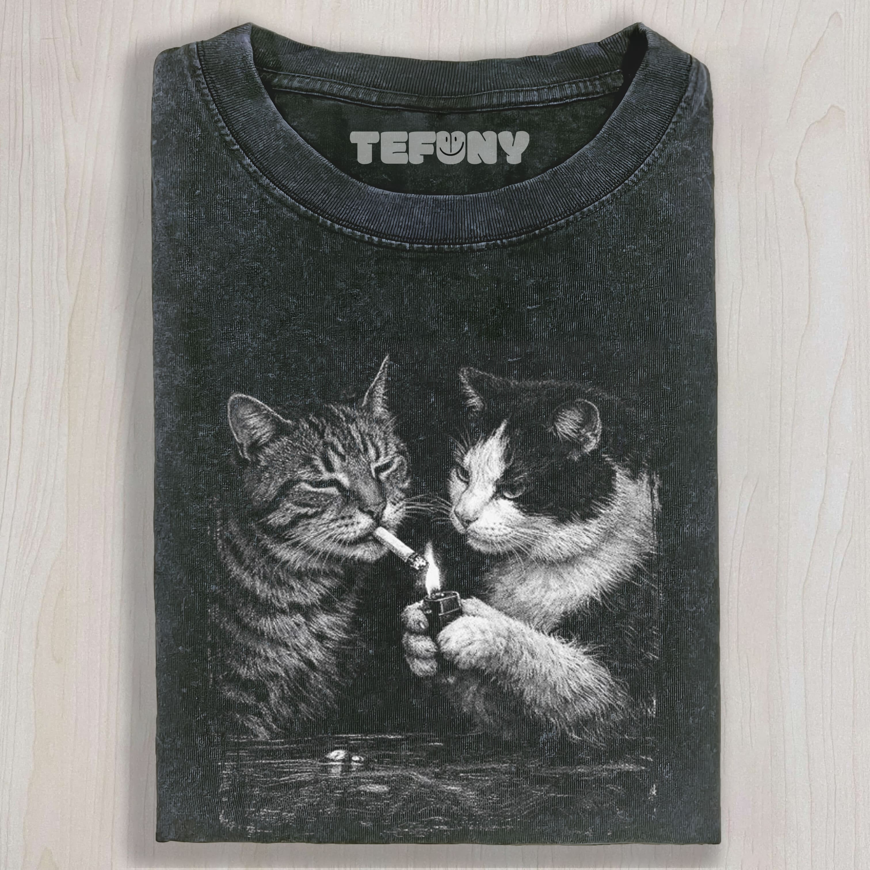 MIDNIGHT ALLEY CATS UNISEX TEE, TANK TOP, LAYERED LS, SWEATSHIRT & HOODIE