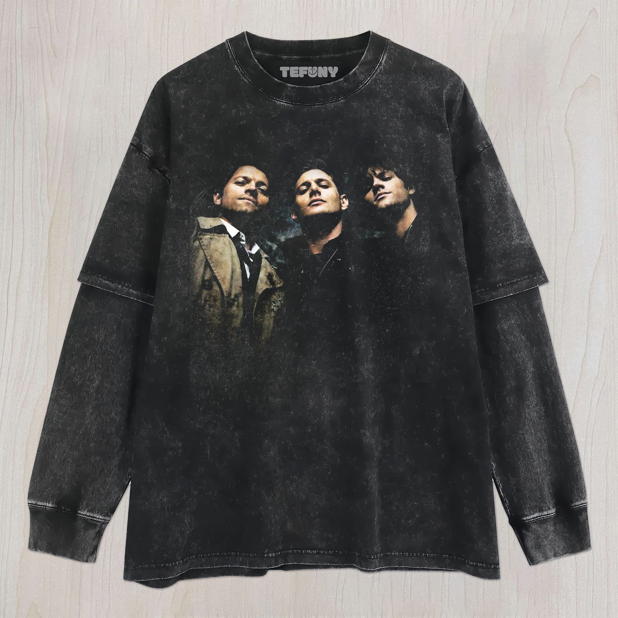 MIDNIGHT HUNTER TRIO UNISEX TEE, TANK TOP, LAYERED LS, SWEATSHIRT & HOODIE