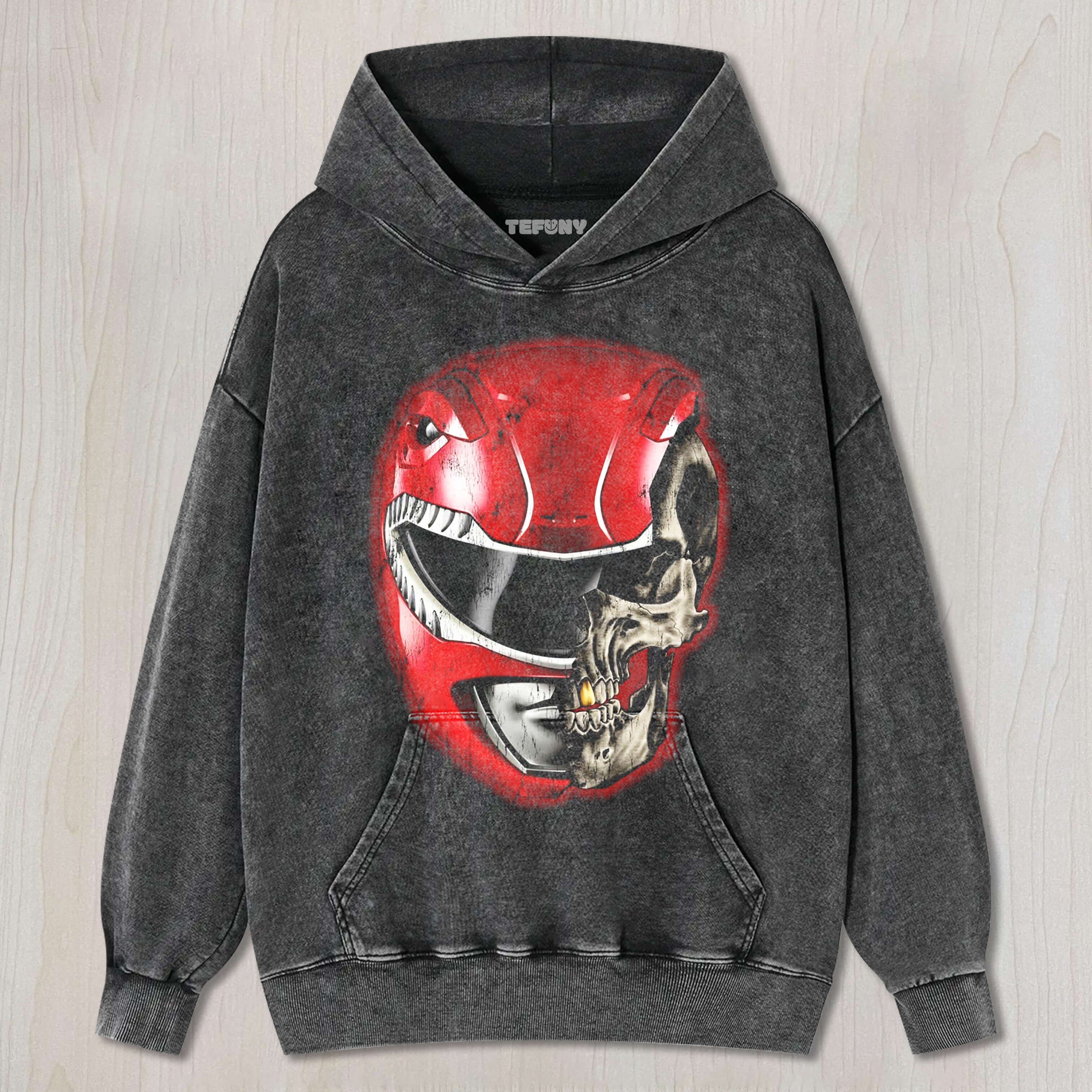 MIGHTY MORPHIN POWER RANGERS-RED RANGER TEE & SWEAT & HOOD
