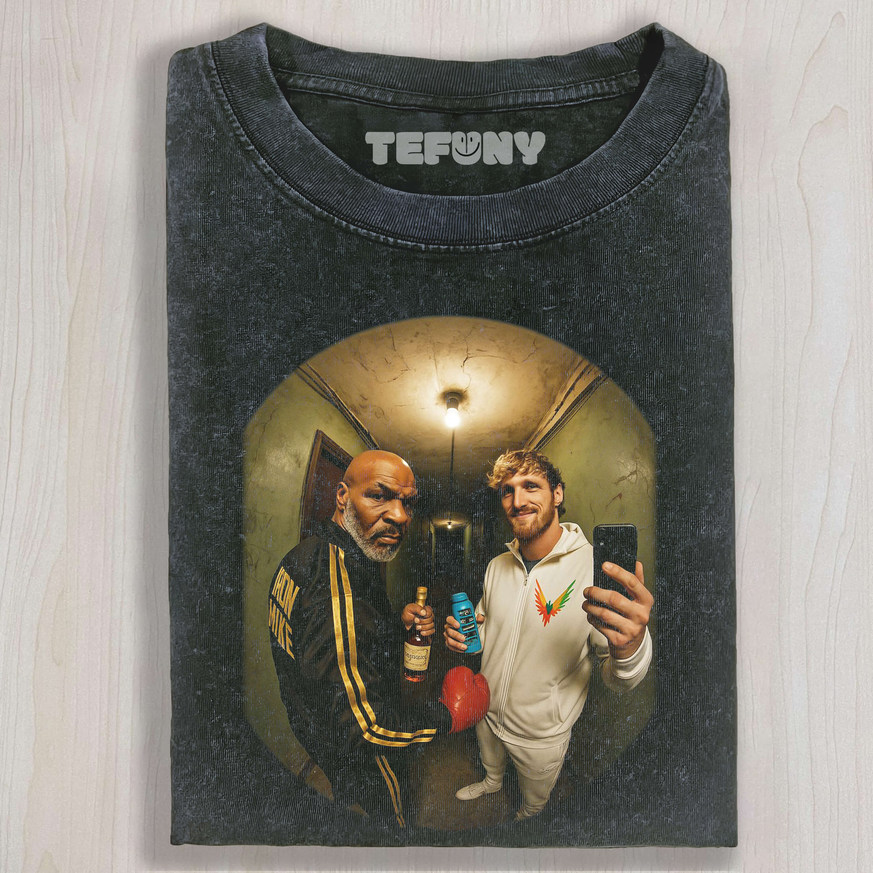 MIKE TYSON AND LOGAN PAUL T-SHIRT