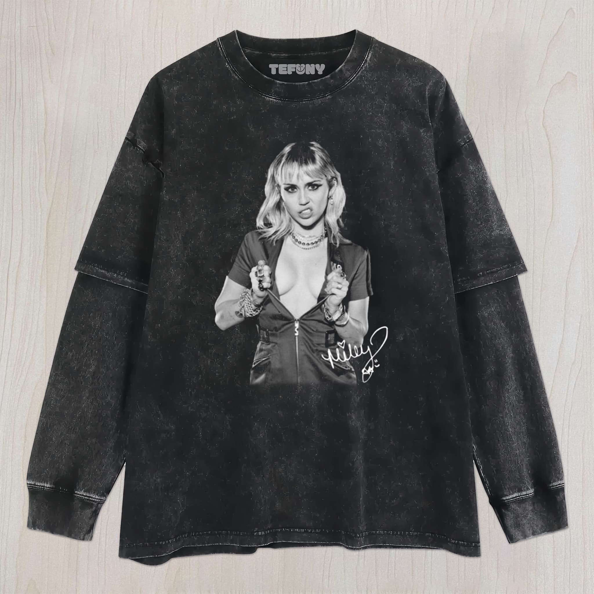 MILEY CYRUS N2 UNISEX TEE, TANK TOP, LAYERED LS, SWEATSHIRT & HOODIE