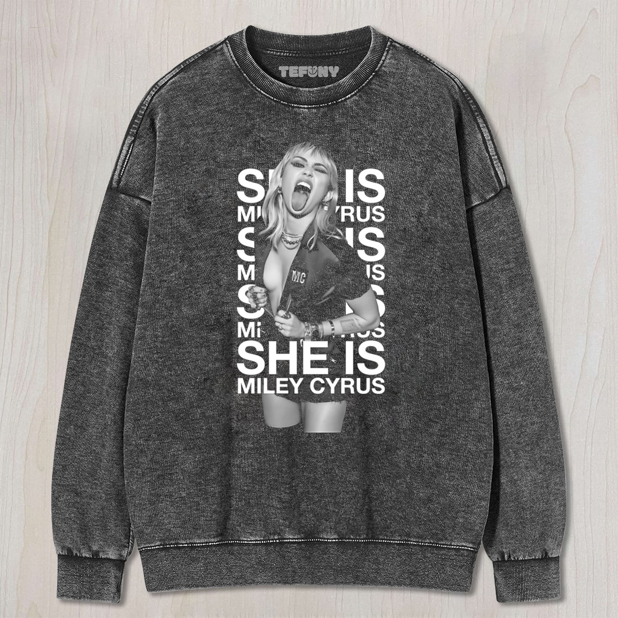 MILEY CYRUS N4 UNISEX TEE, TANK TOP, LAYERED LS, SWEATSHIRT & HOODIE