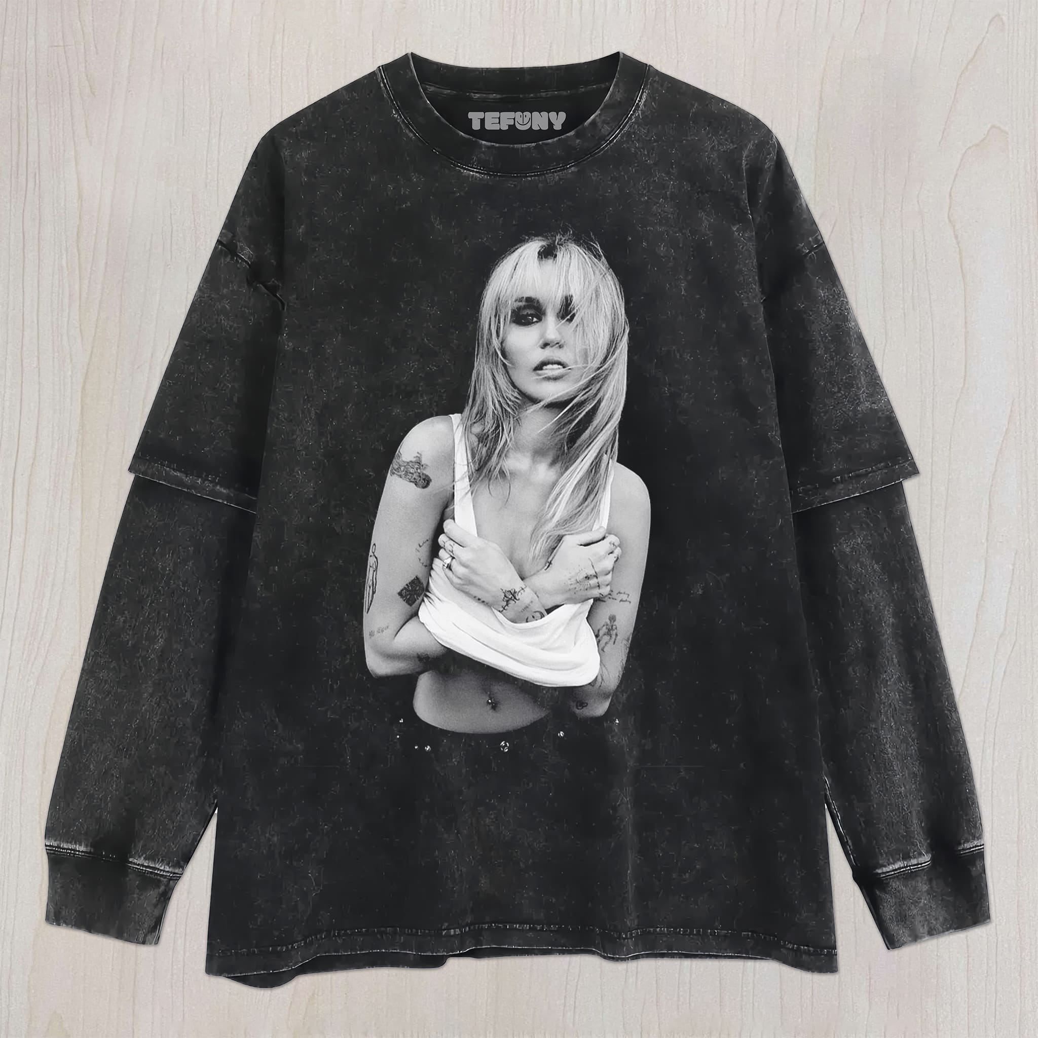 MILEY CYRUS V1 UNISEX TEE, TANK TOP, LAYERED LS, SWEATSHIRT & HOODIE