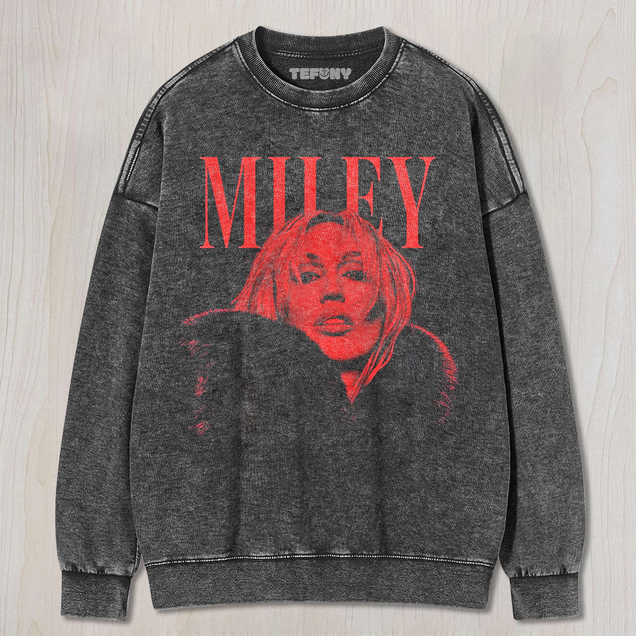 MILEY CYRUS V5 UNISEX TEE, TANK TOP, LAYERED LS, SWEATSHIRT & HOODIE
