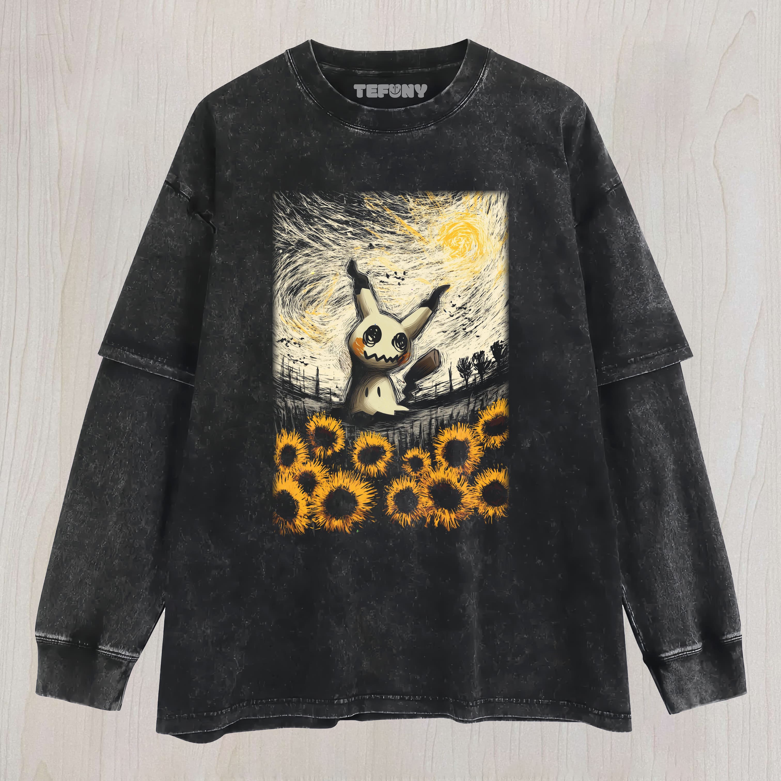 MIMIKYU LAYERED LONG SLEEVE