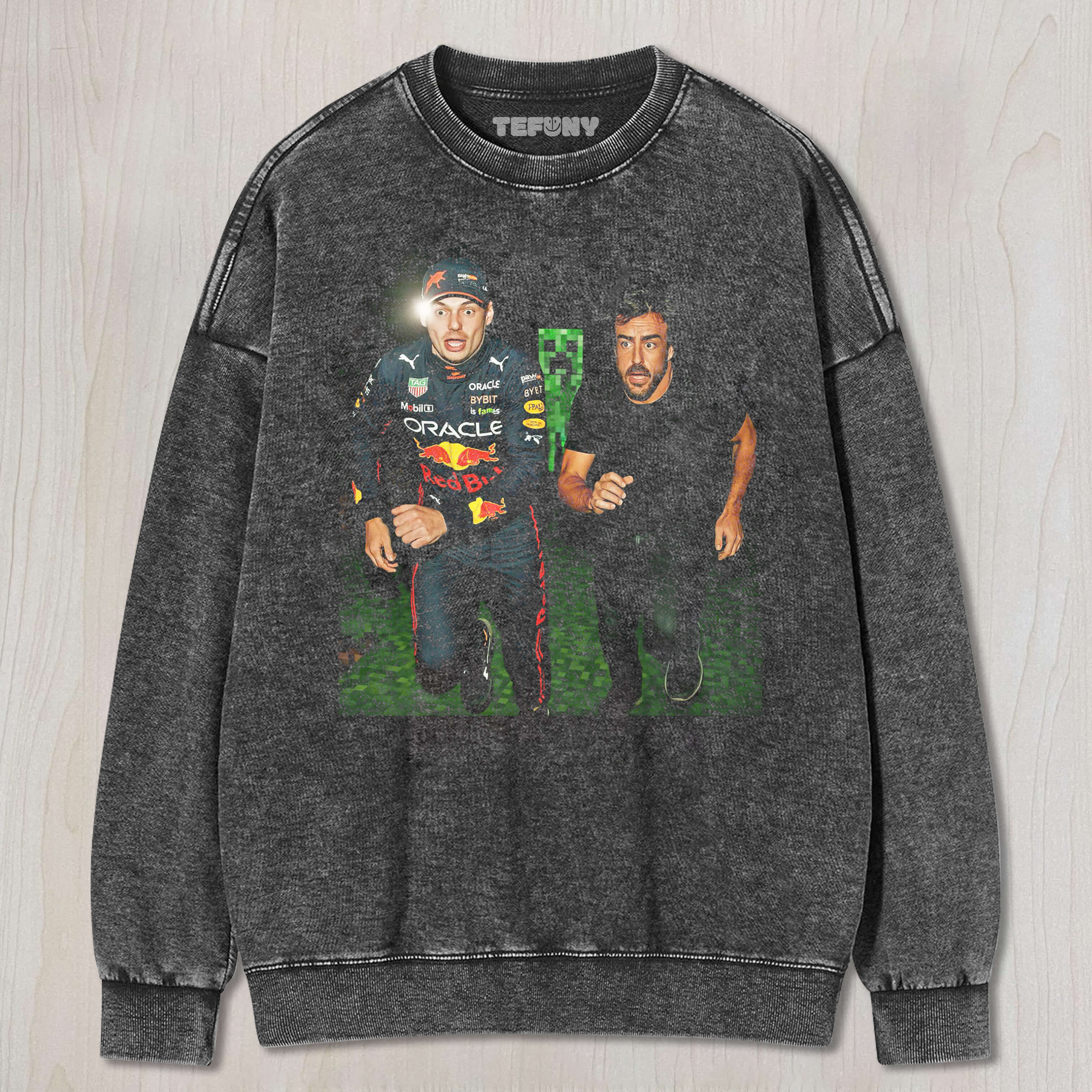 MINECRAFT F1 MAX AND FERNANDO T-SHIRT