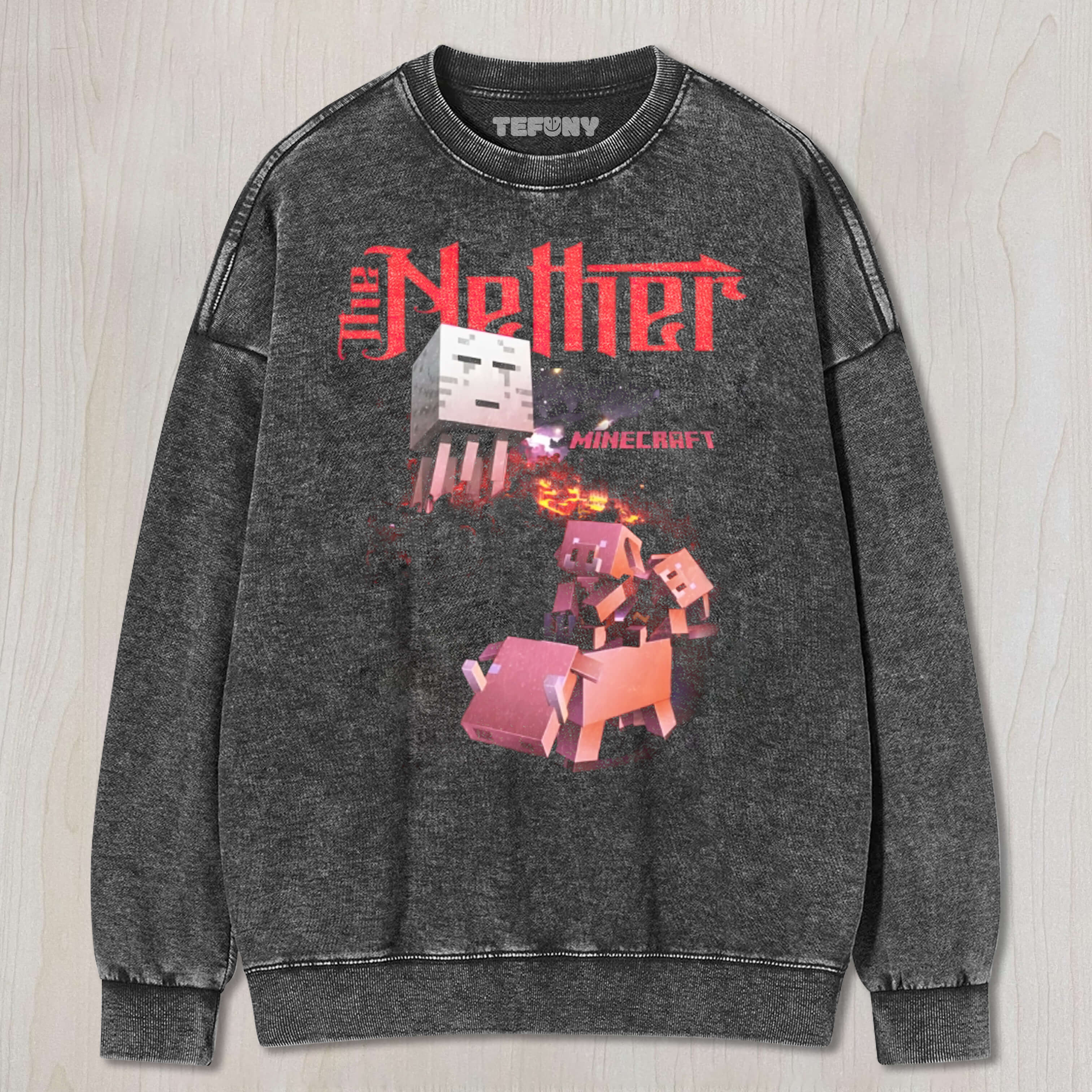 MINECRAFT NETHER TEE & SWEAT & HOOD