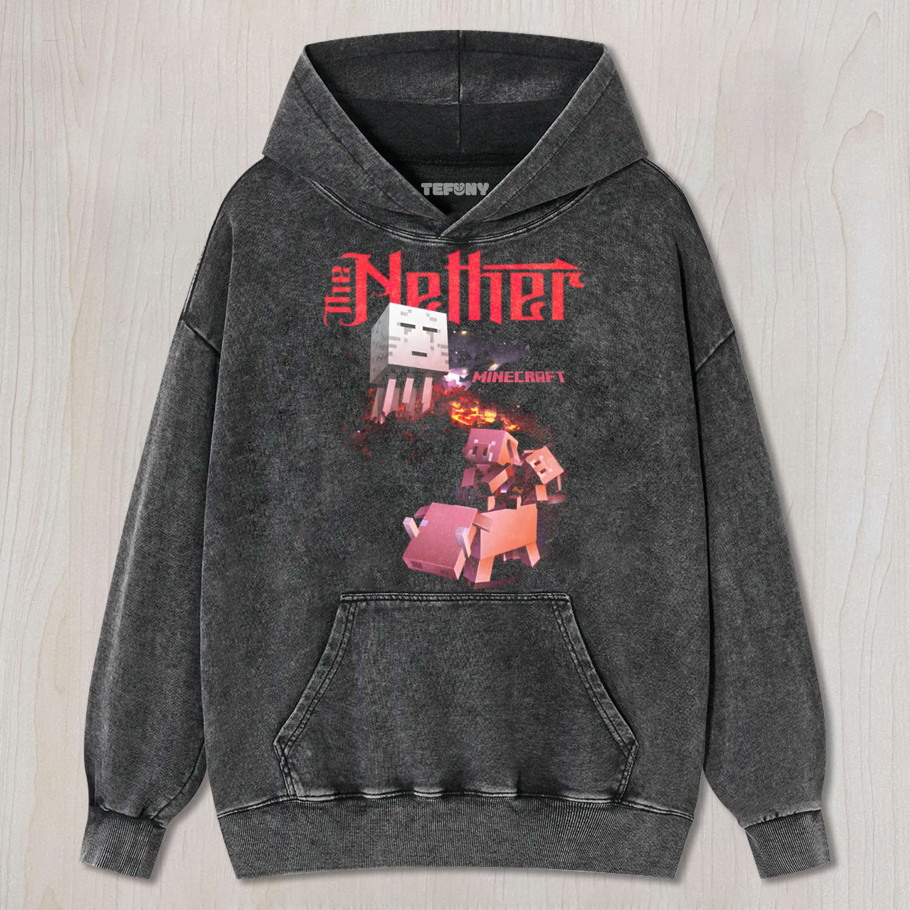MINECRAFT NETHER TEE & SWEAT & HOOD