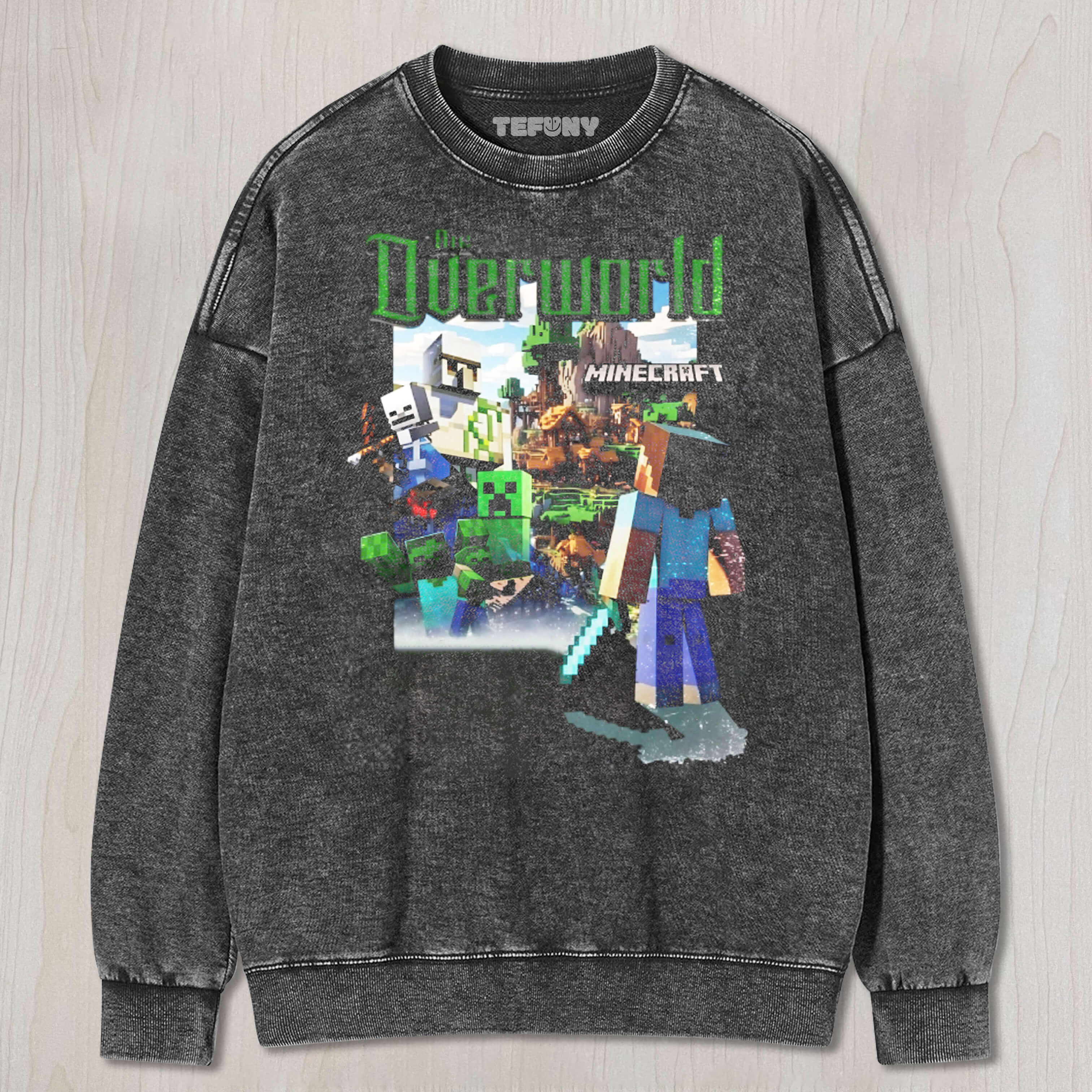 MINECRAFT THE OVERWORLD TEE & SWEAT & HOOD