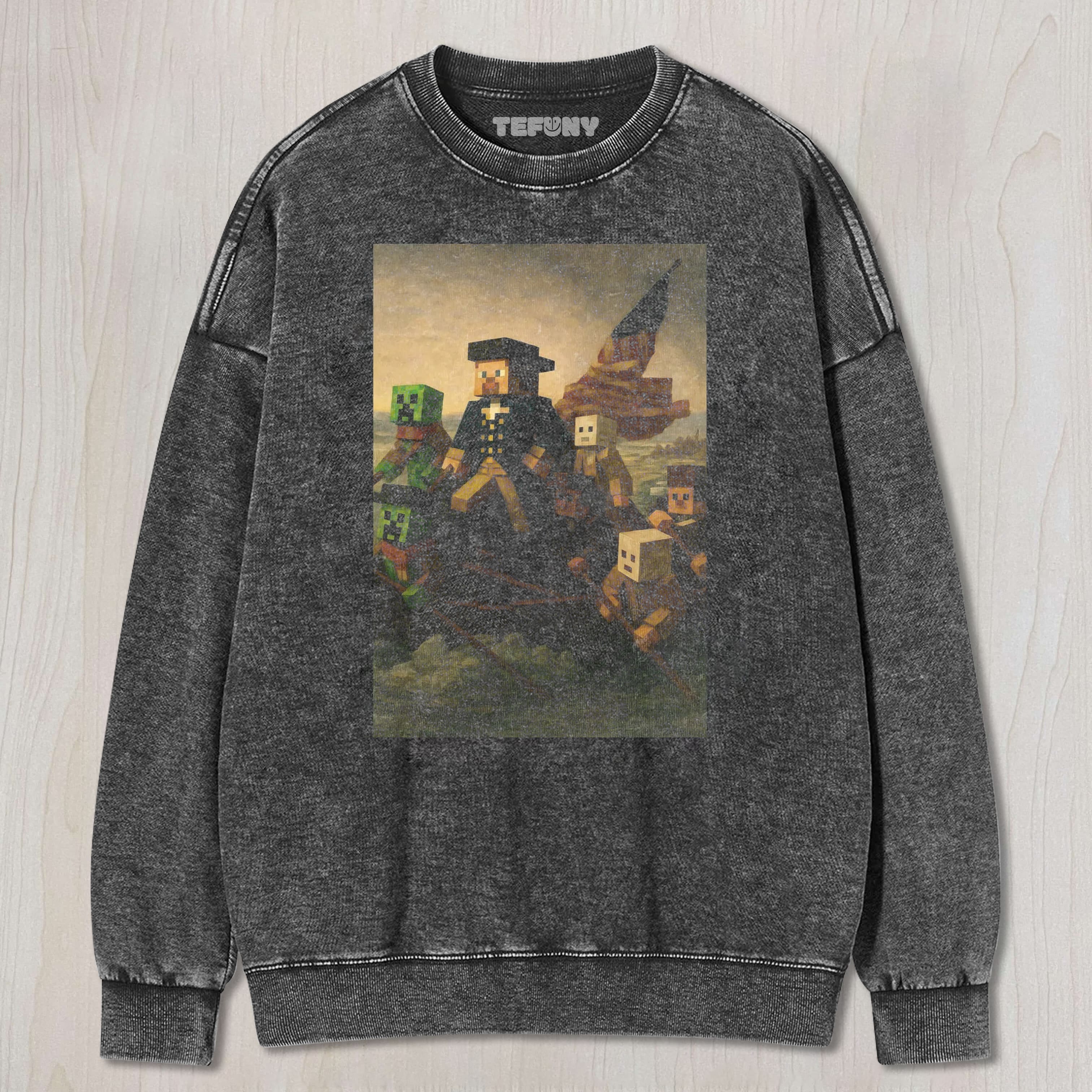 MINECRAFT UNISEX TEE, TANK TOP, LAYERED LS, SWEATSHIRT & HOODIE